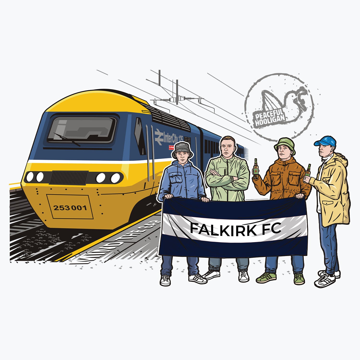 Falkirk FC Excursions Mug White