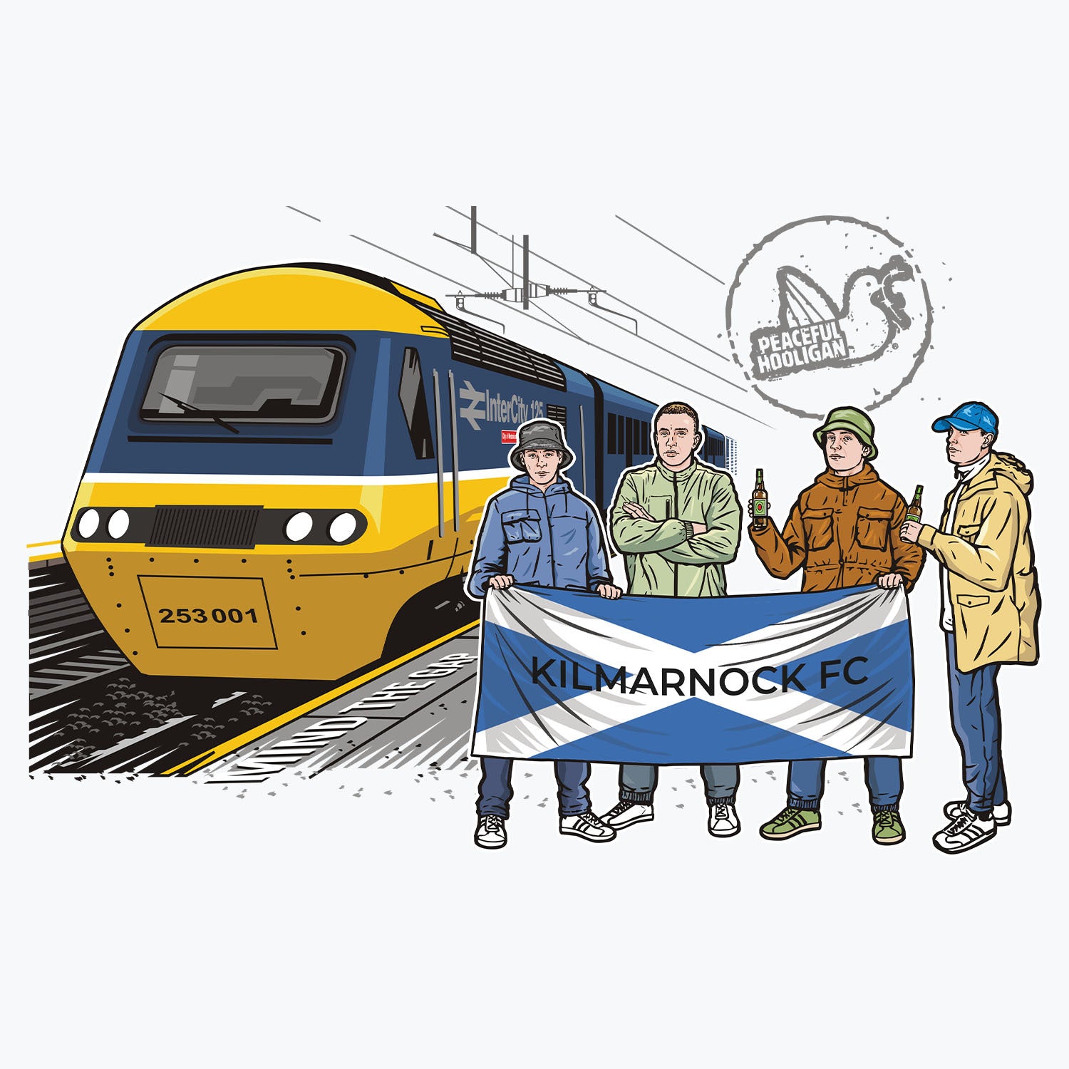 Kilmarnock FC Excursions Mug White