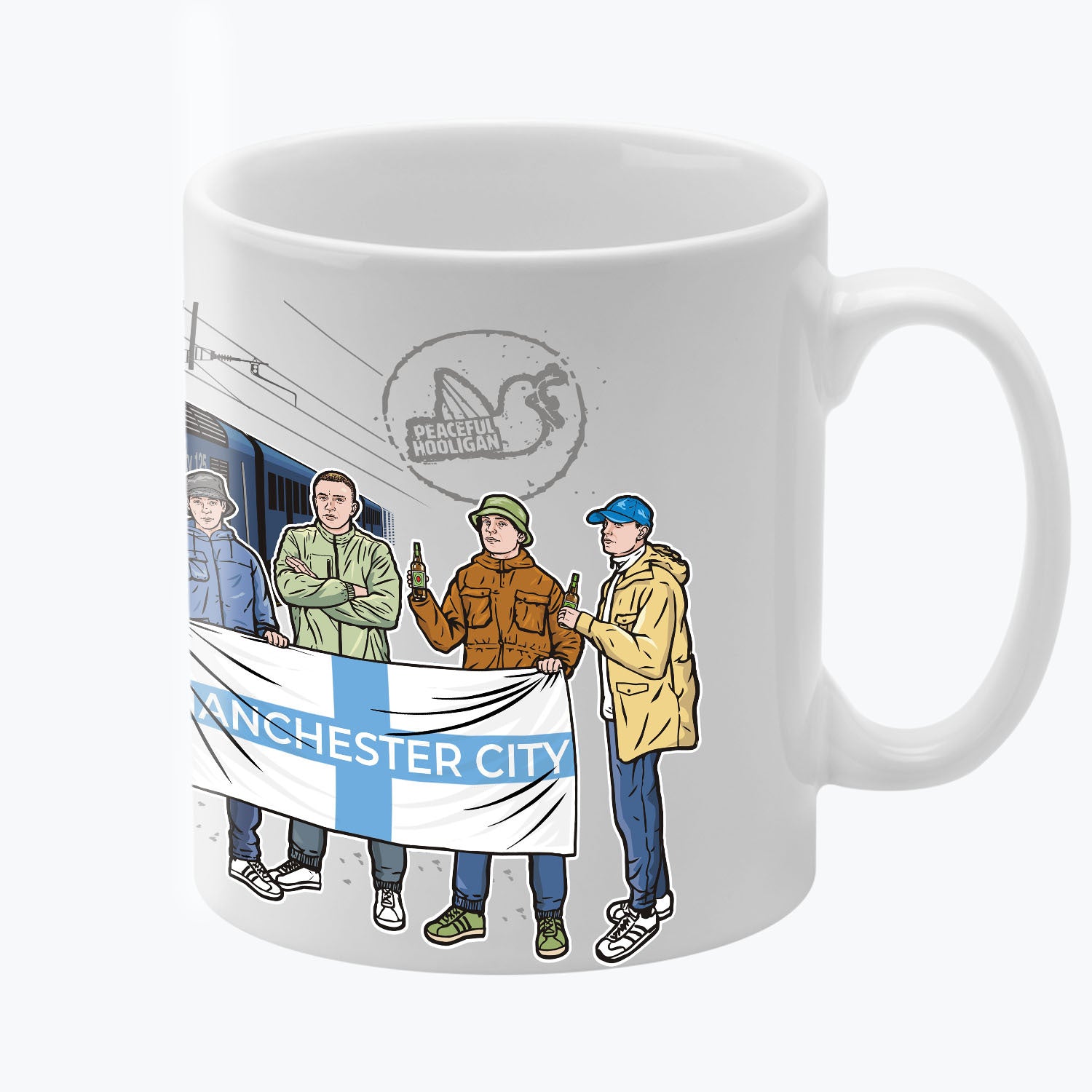 Manchester City Excursions Mug White