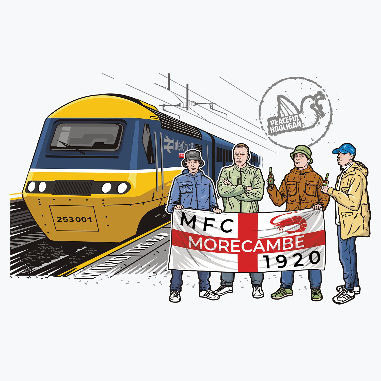 Morecambe Excursions Mug White