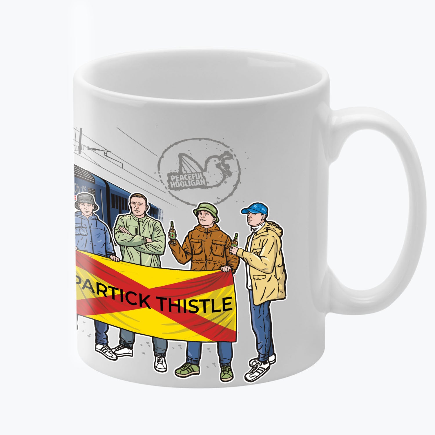 Partick Thistle FC Excursions Mug White