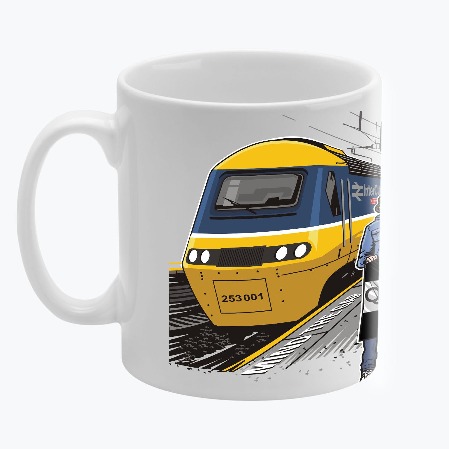 Queens Park FC Excursions Mug White