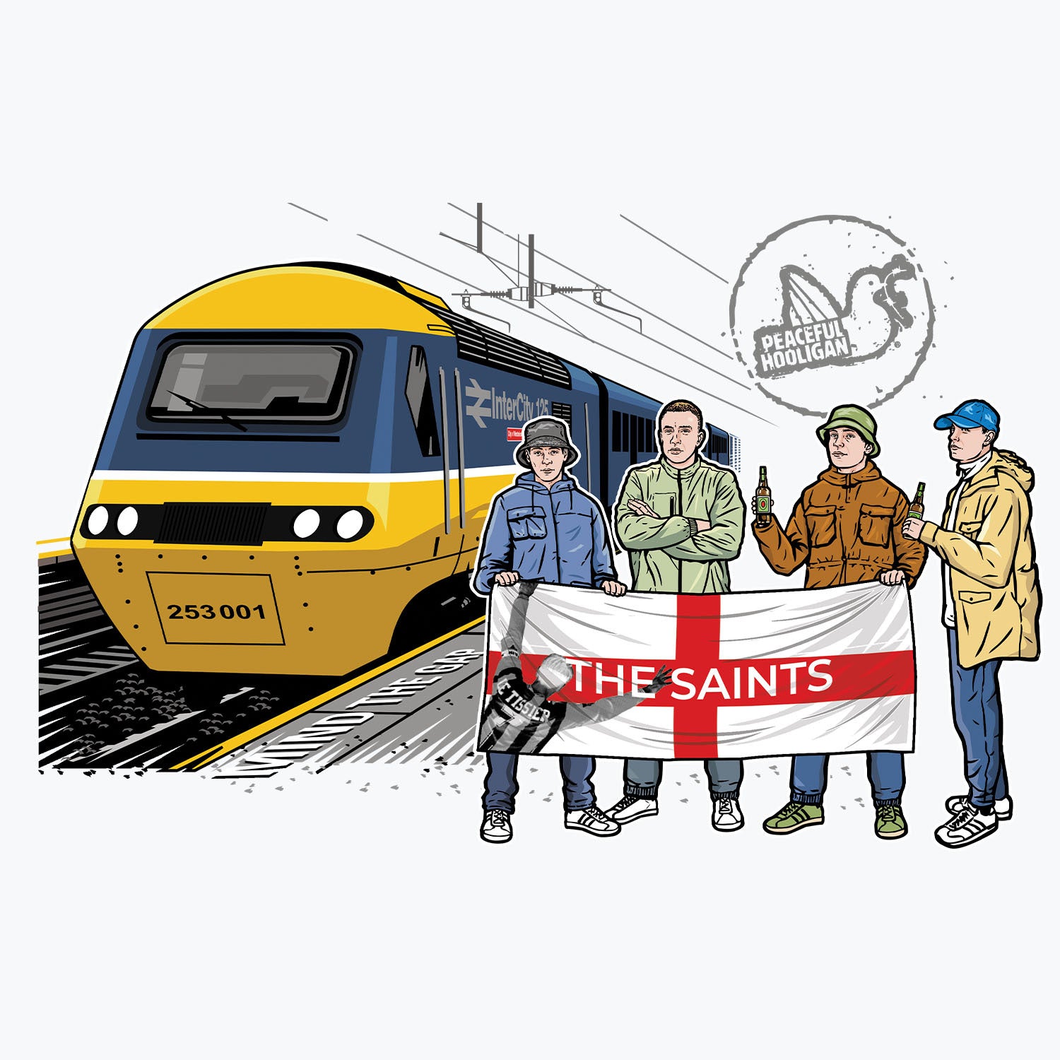 The Saints Excursions Mug White