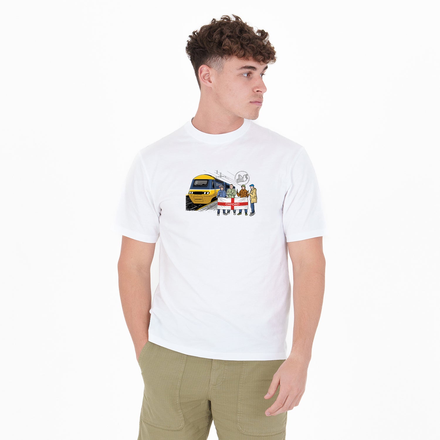 Oxford Excursions T-Shirt White - Peaceful Hooligan