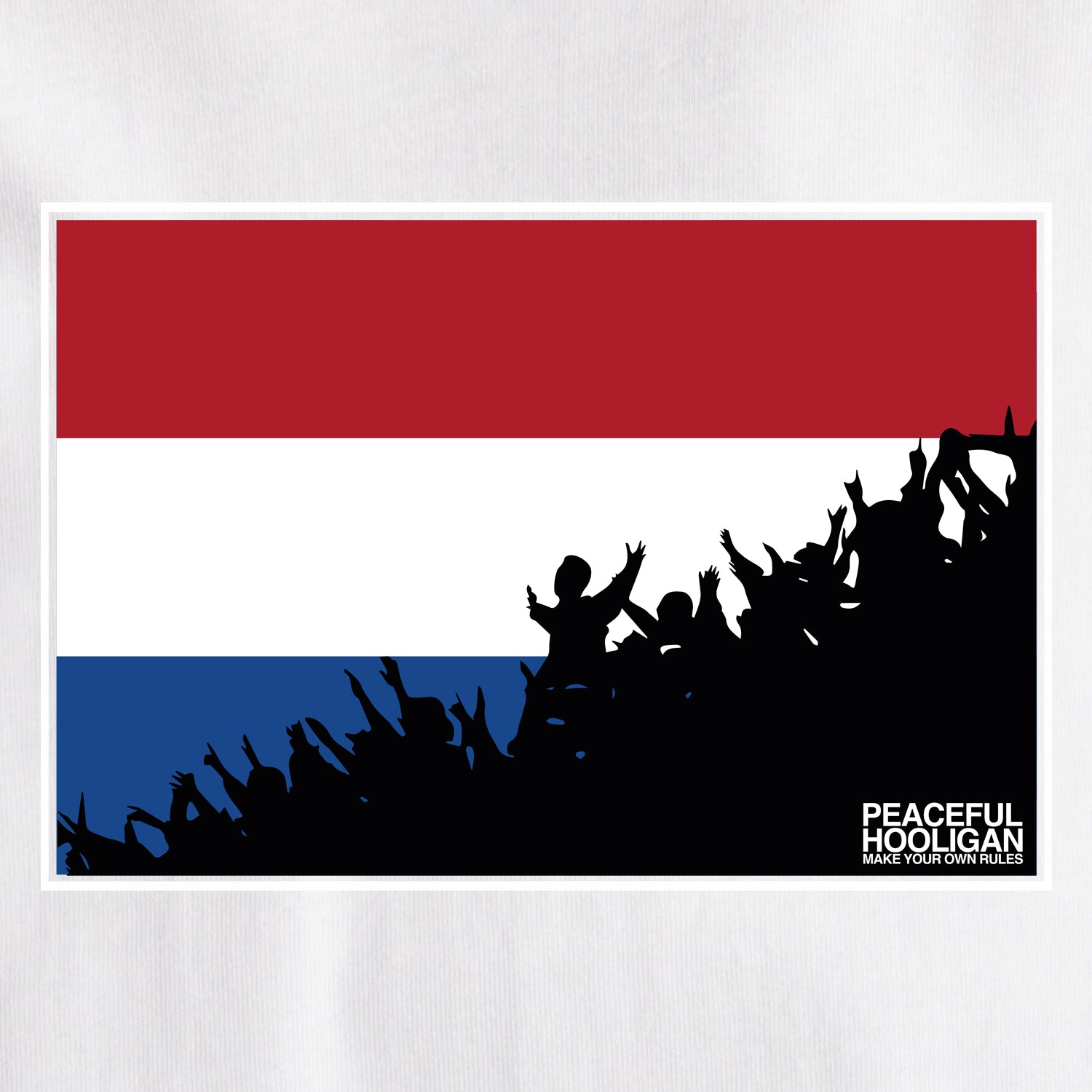 Netherlands Fanatics T-Shirt White - Peaceful Hooligan