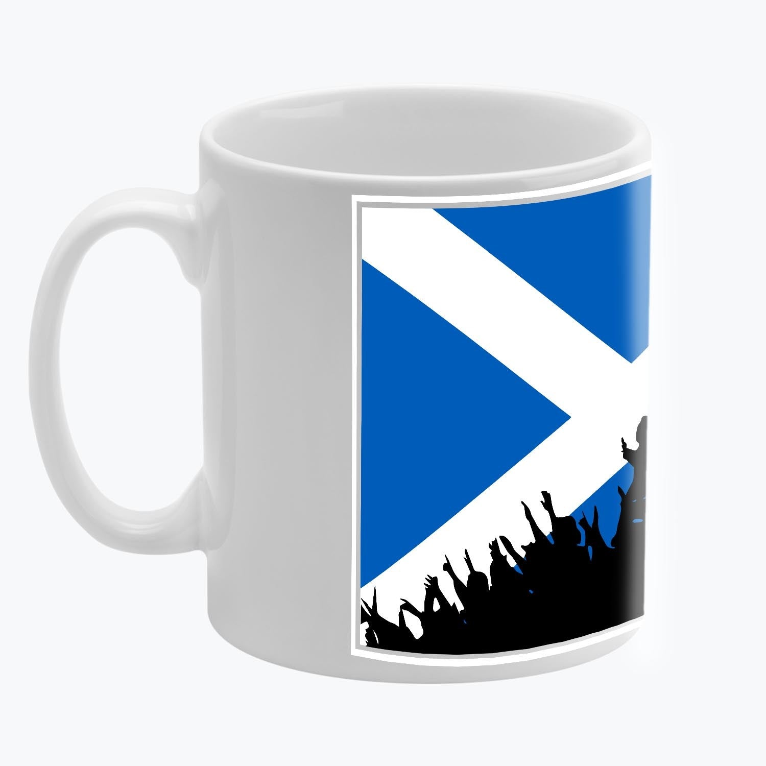 Scotland Fanatics Mug White