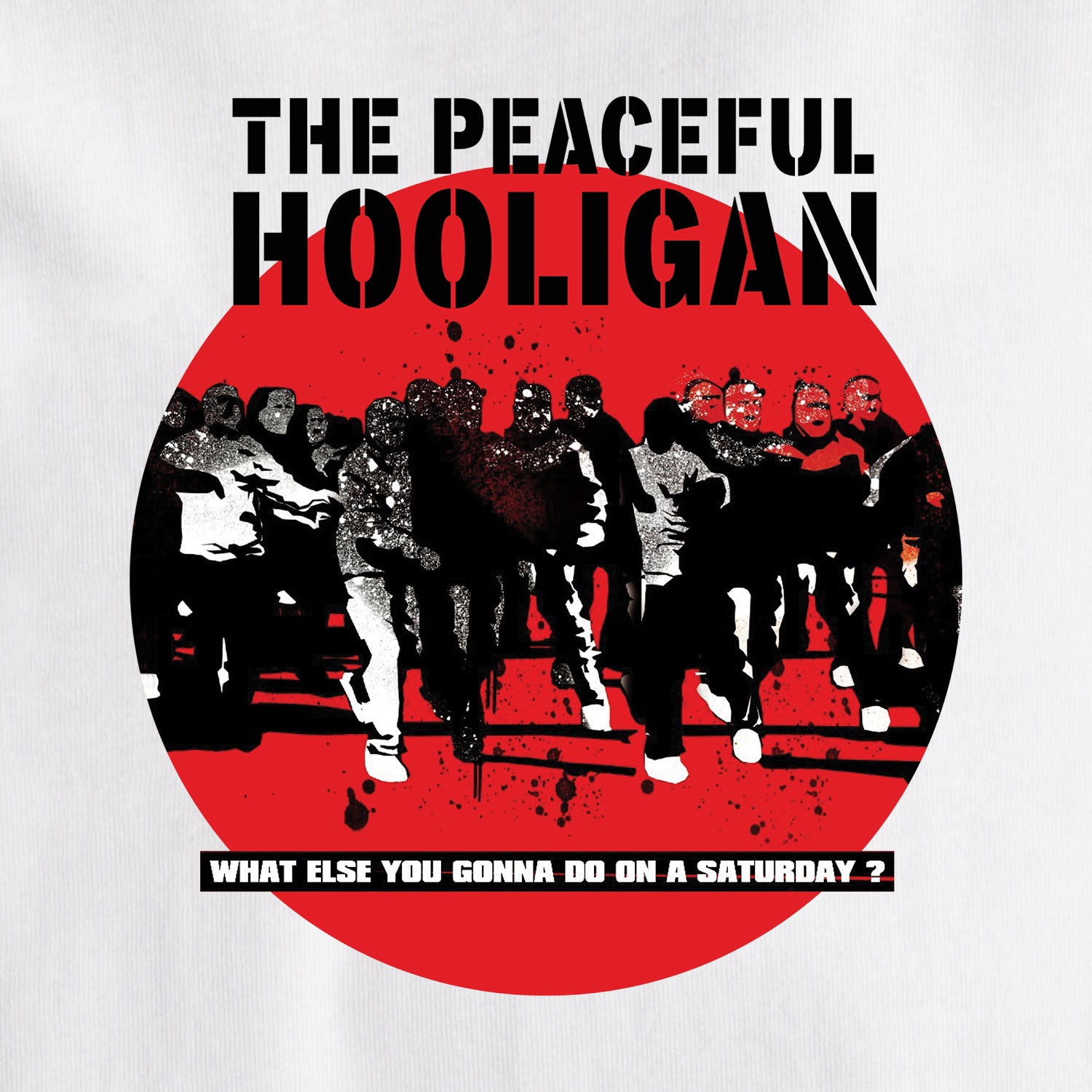Footy Factory T-Shirt White - Peaceful Hooligan