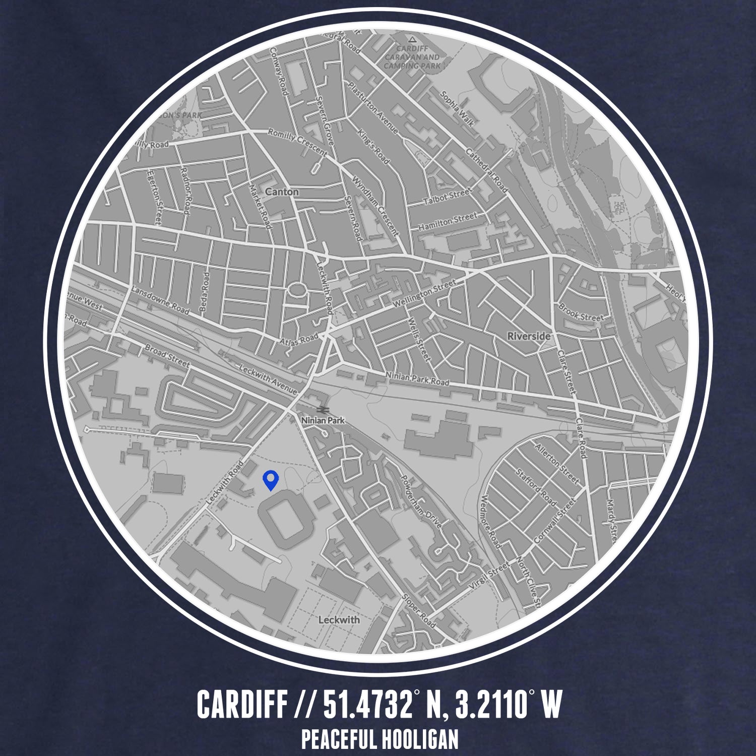 PODLOCATIONCARDFCATHLSWTNVYBUND_Navy_Cardiff_City_Location_Sweatshirt_2