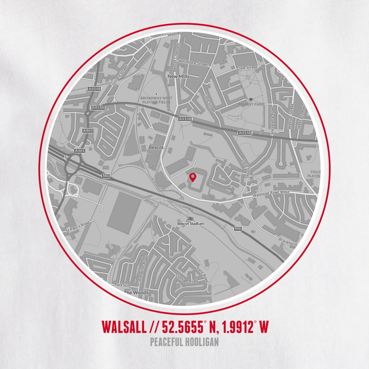 Walsall Location T-Shirt