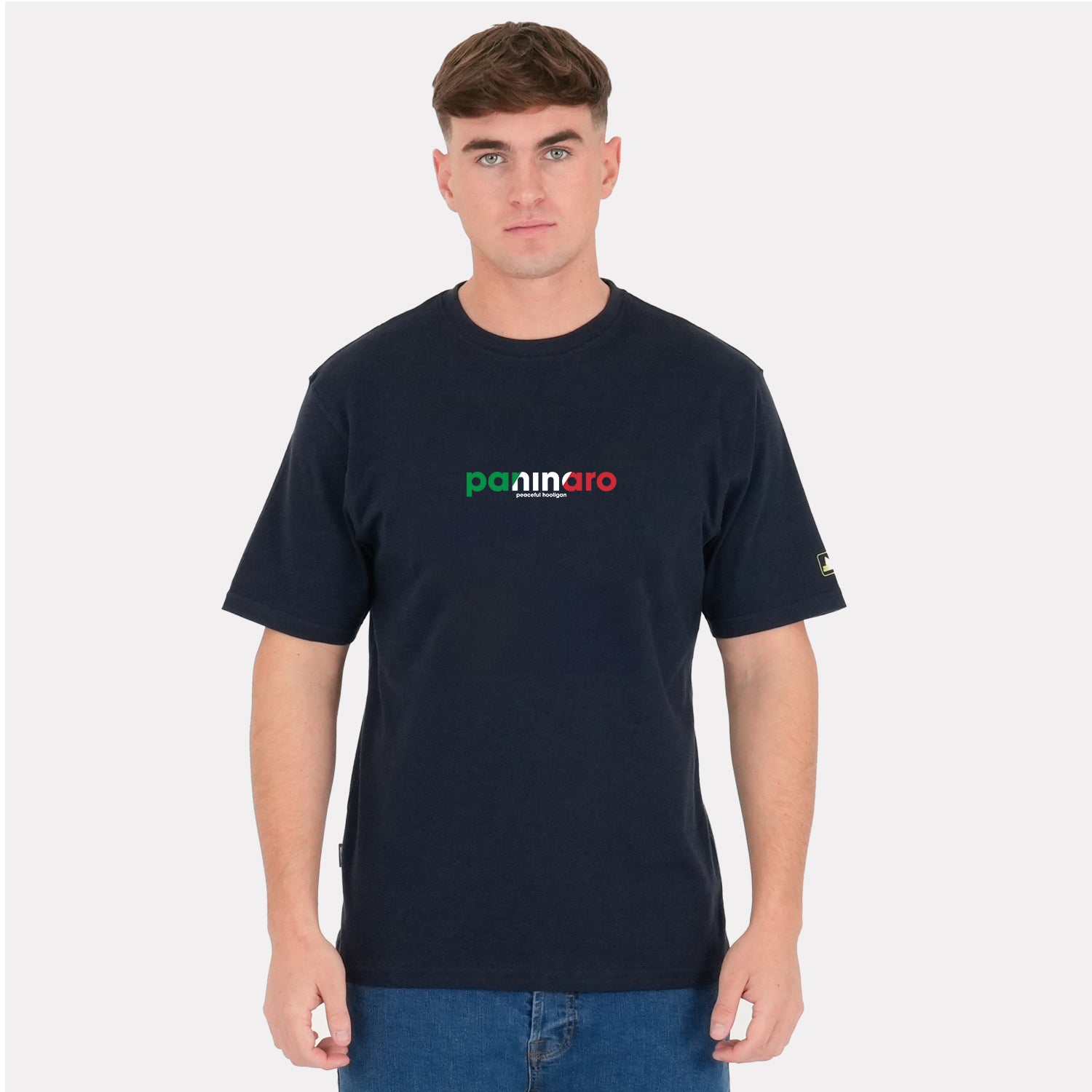 Paninaro T-Shirt Navy - Peaceful Hooligan