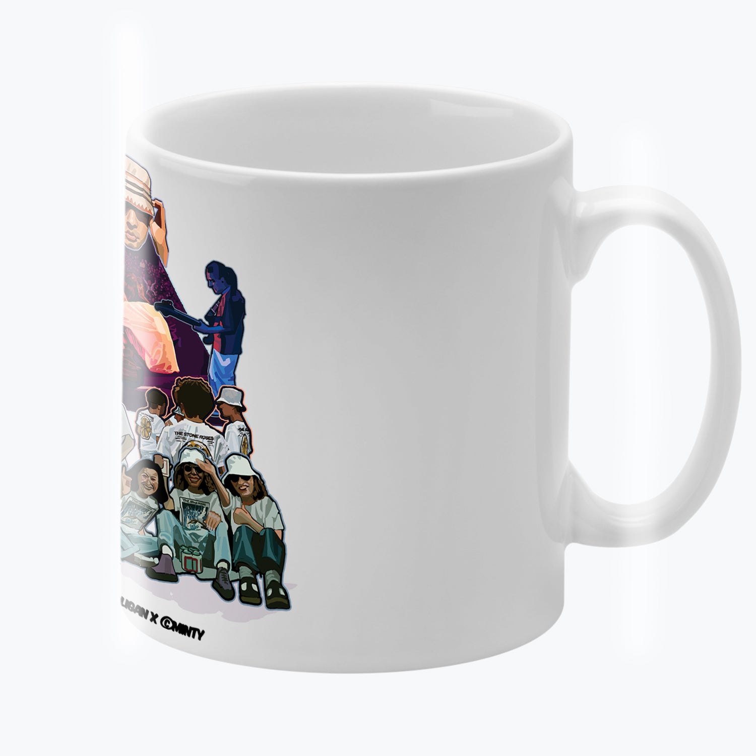 Spike Island Mug White
