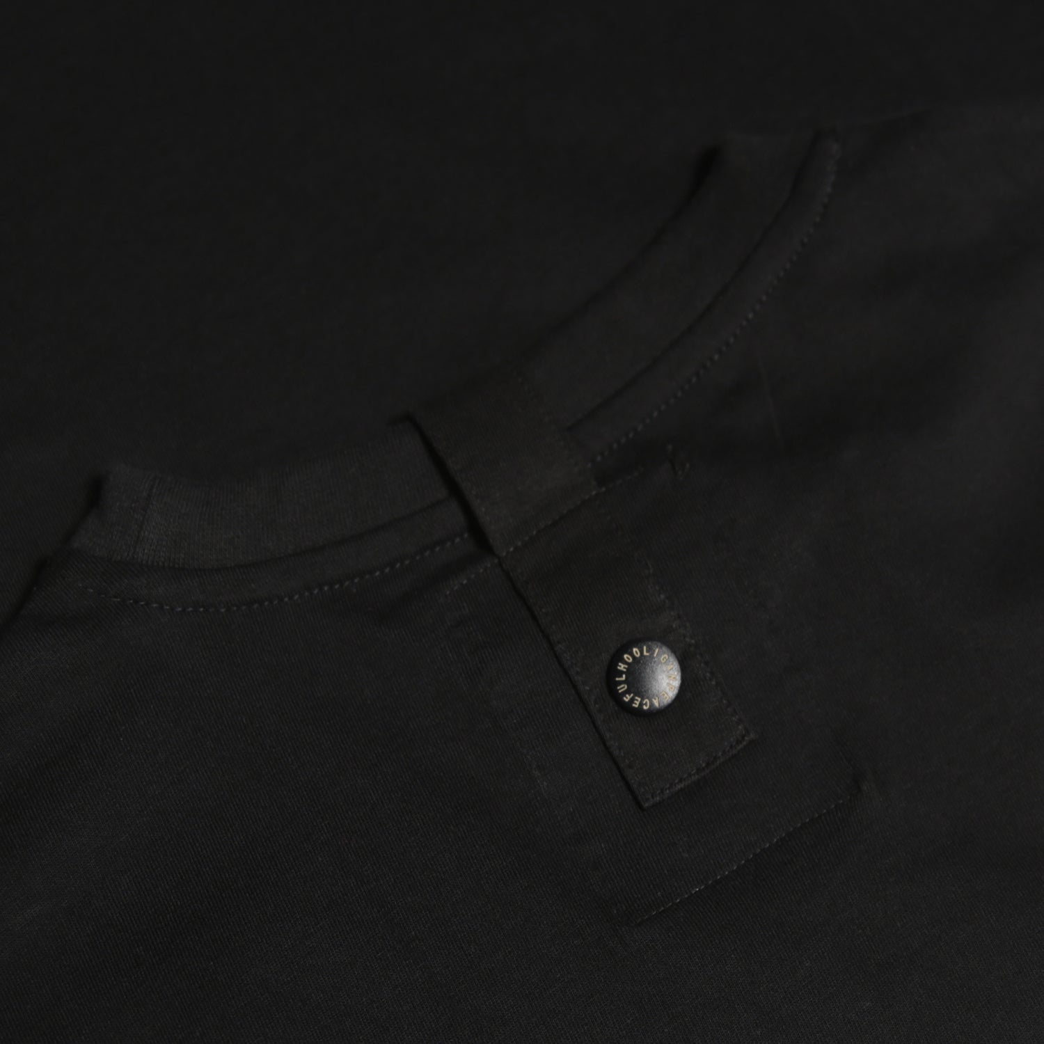 Falkirk Subbuteo T-Shirt Black - Peaceful Hooligan