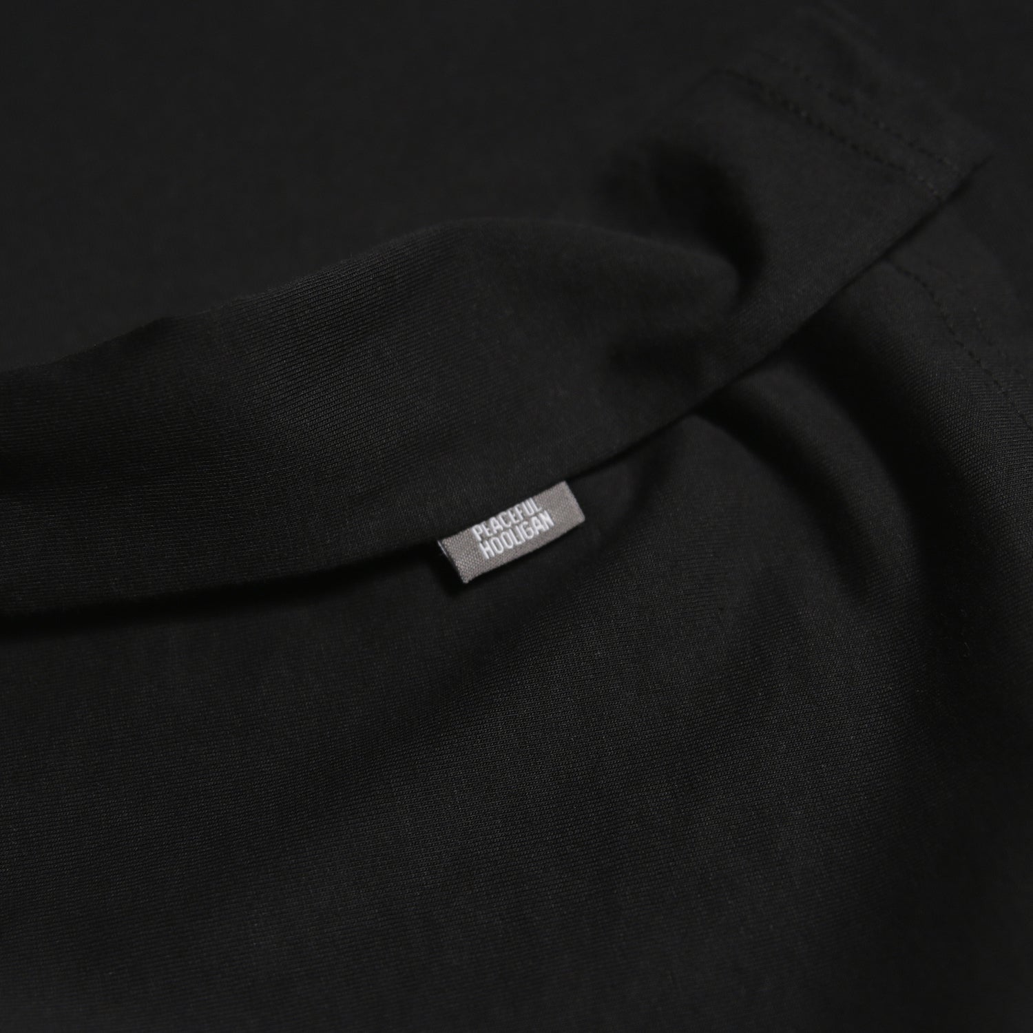 Greenock Morton Subbuteo T-Shirt Black - Peaceful Hooligan