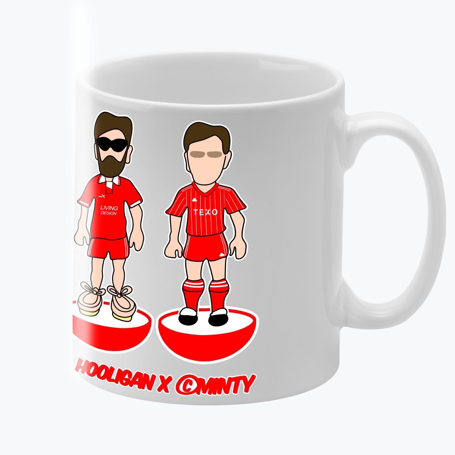 Aberdeen Subbuteo Mug White