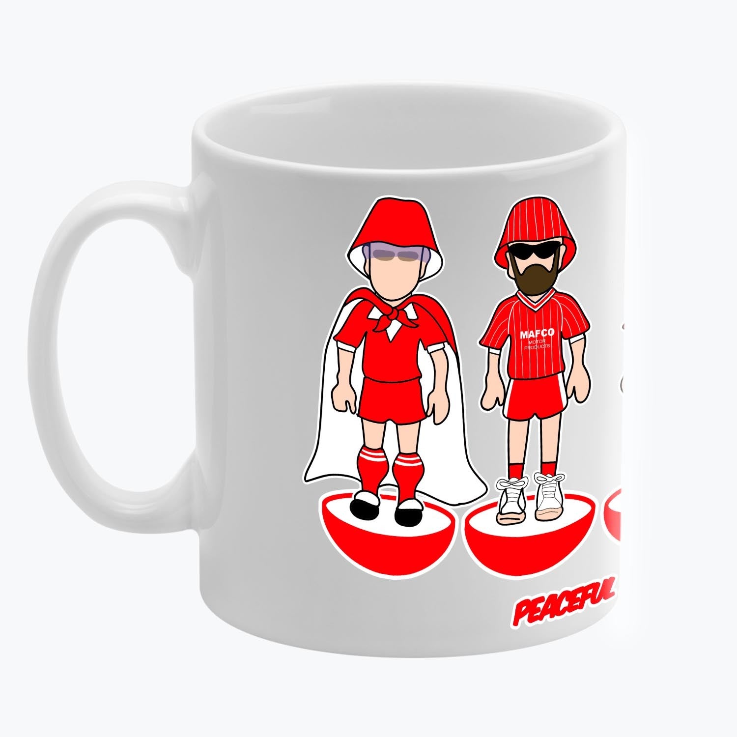 Accrington Subbuteo Mug White
