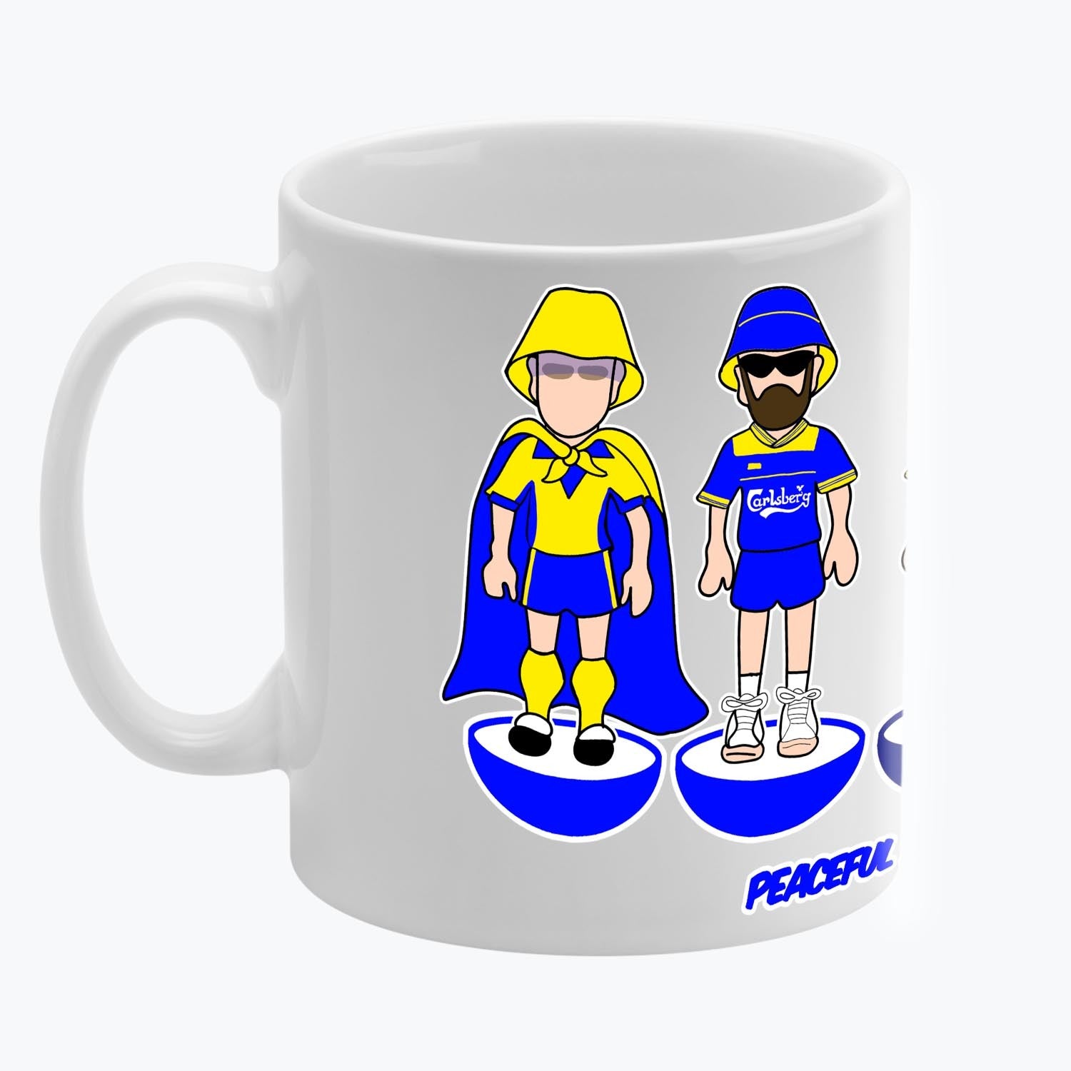 The Dons Subbuteo Mug White