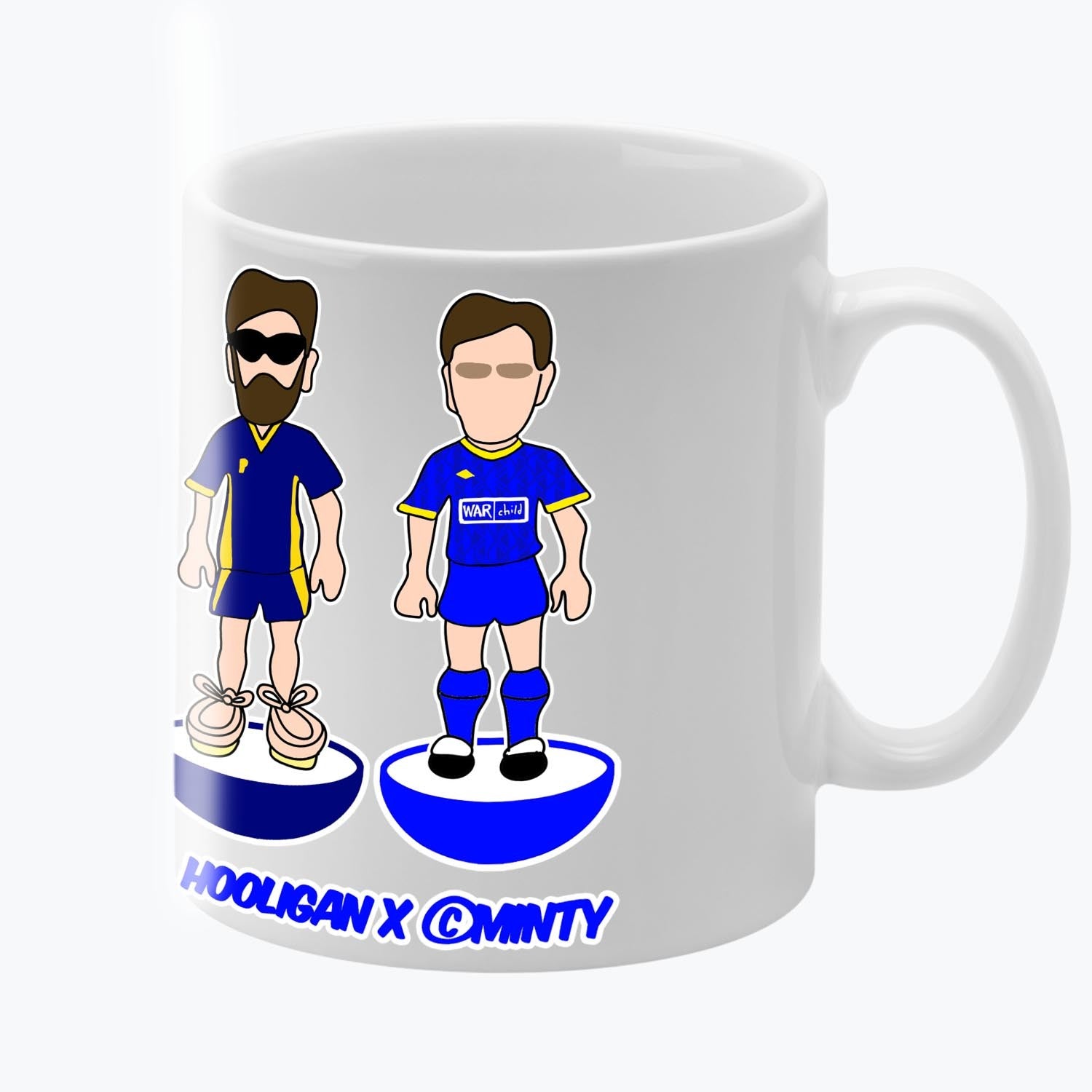 The Dons Subbuteo Mug White