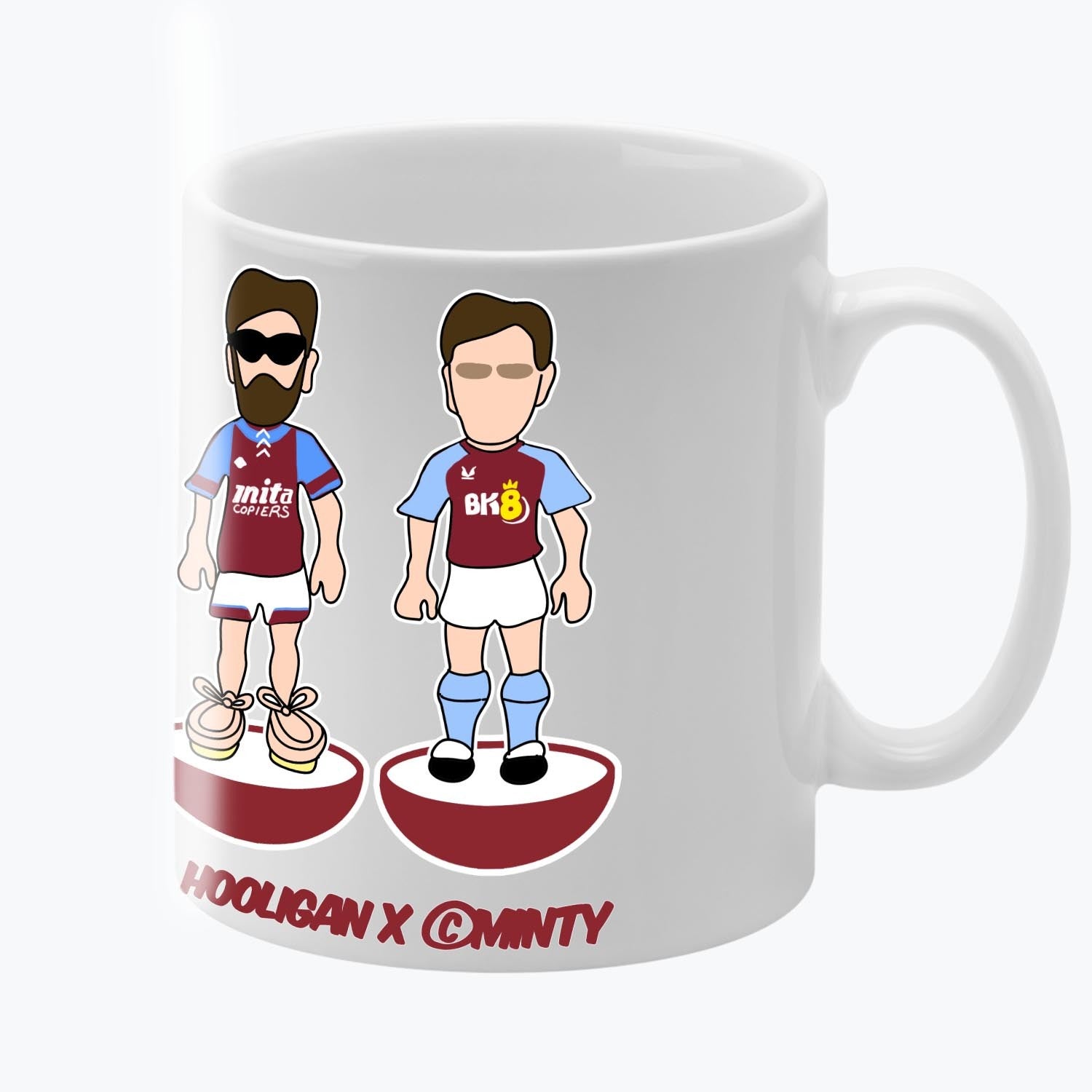 The Villa Subbuteo Mug White