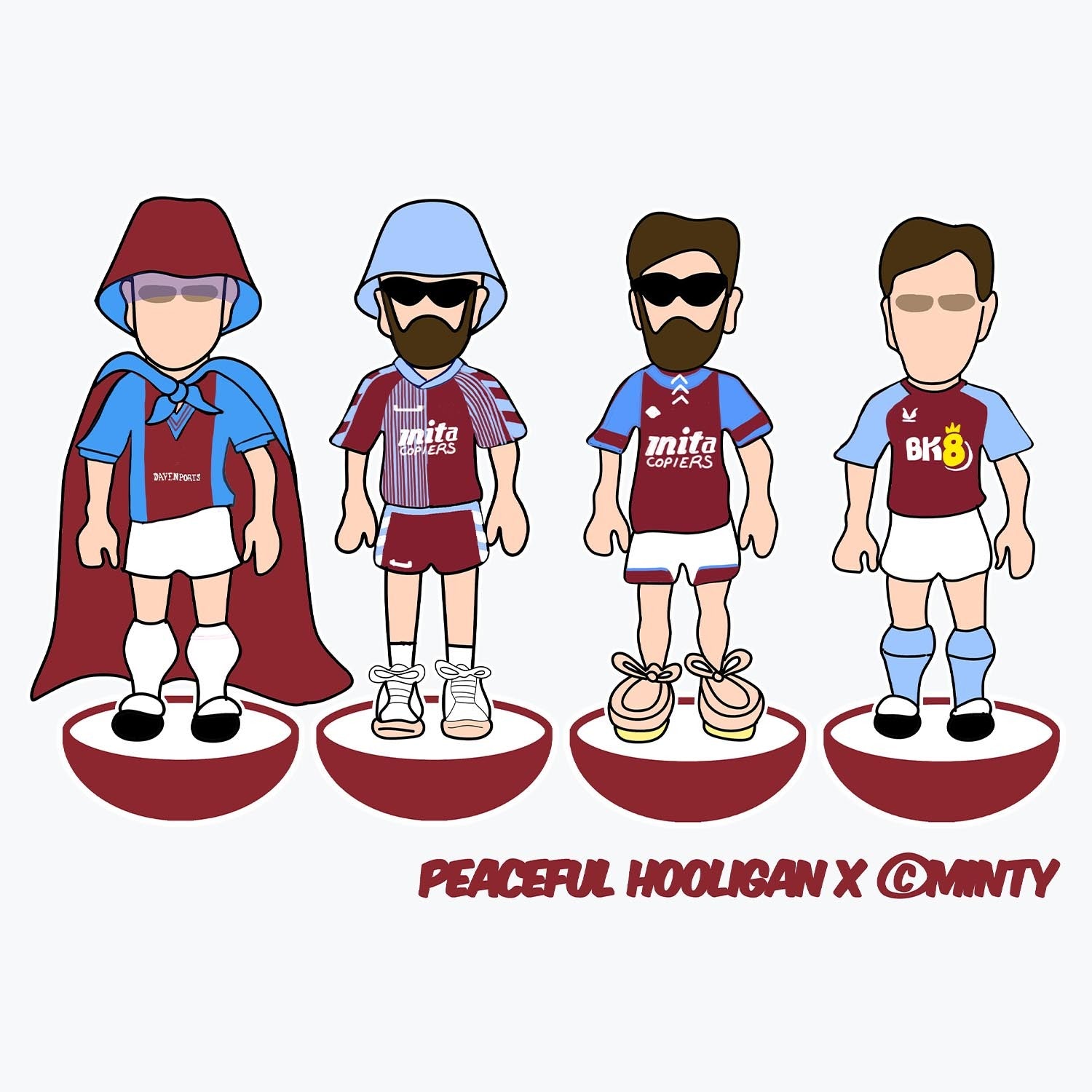 The Villa Subbuteo Mug White