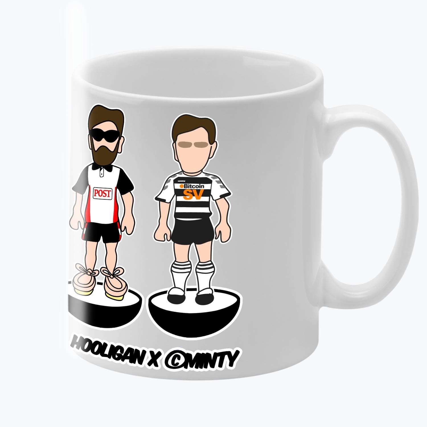 Ayr United Subbuteo Mug White