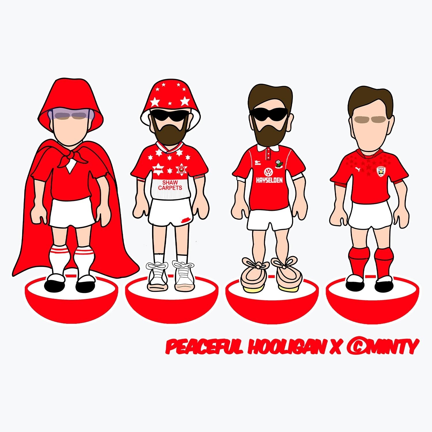 Barnsley Subbuteo Mug White