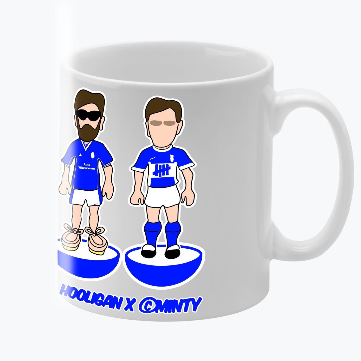 Birmingham City Subbuteo Mug White