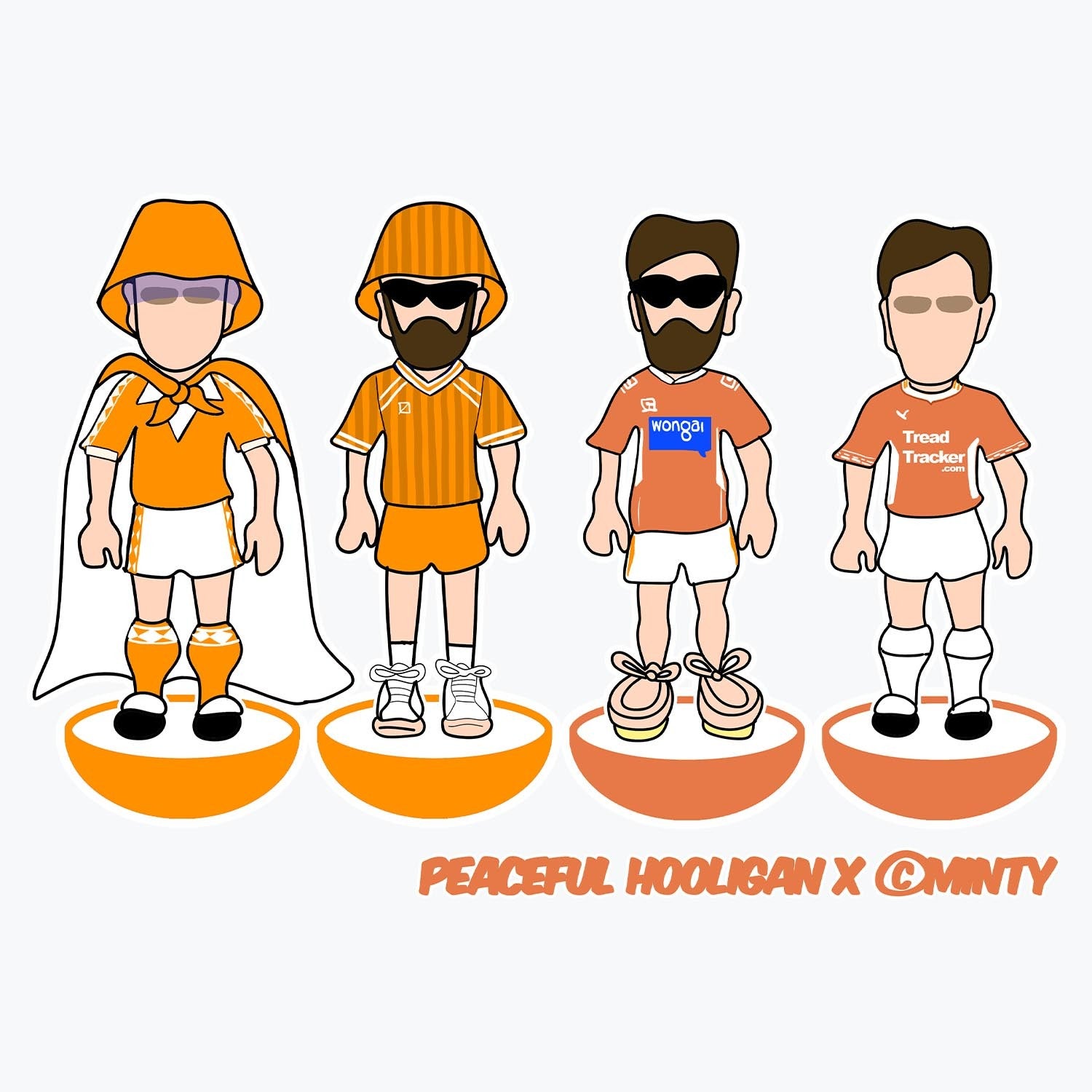 Blackpool Subbuteo Mug White