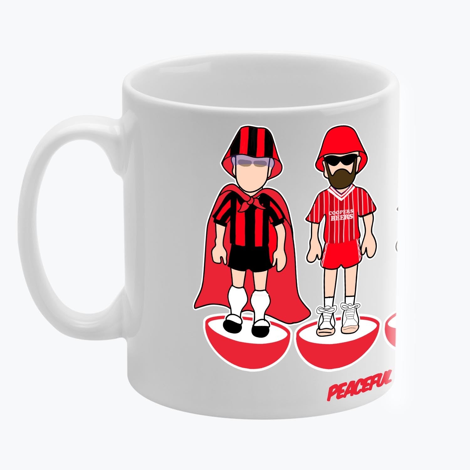 Bournemouth Subbuteo Mug White