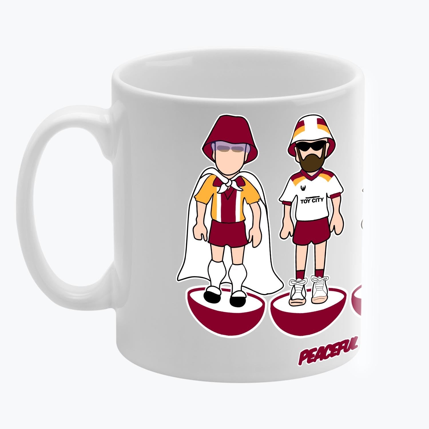 Bradford City Subbuteo Mug White