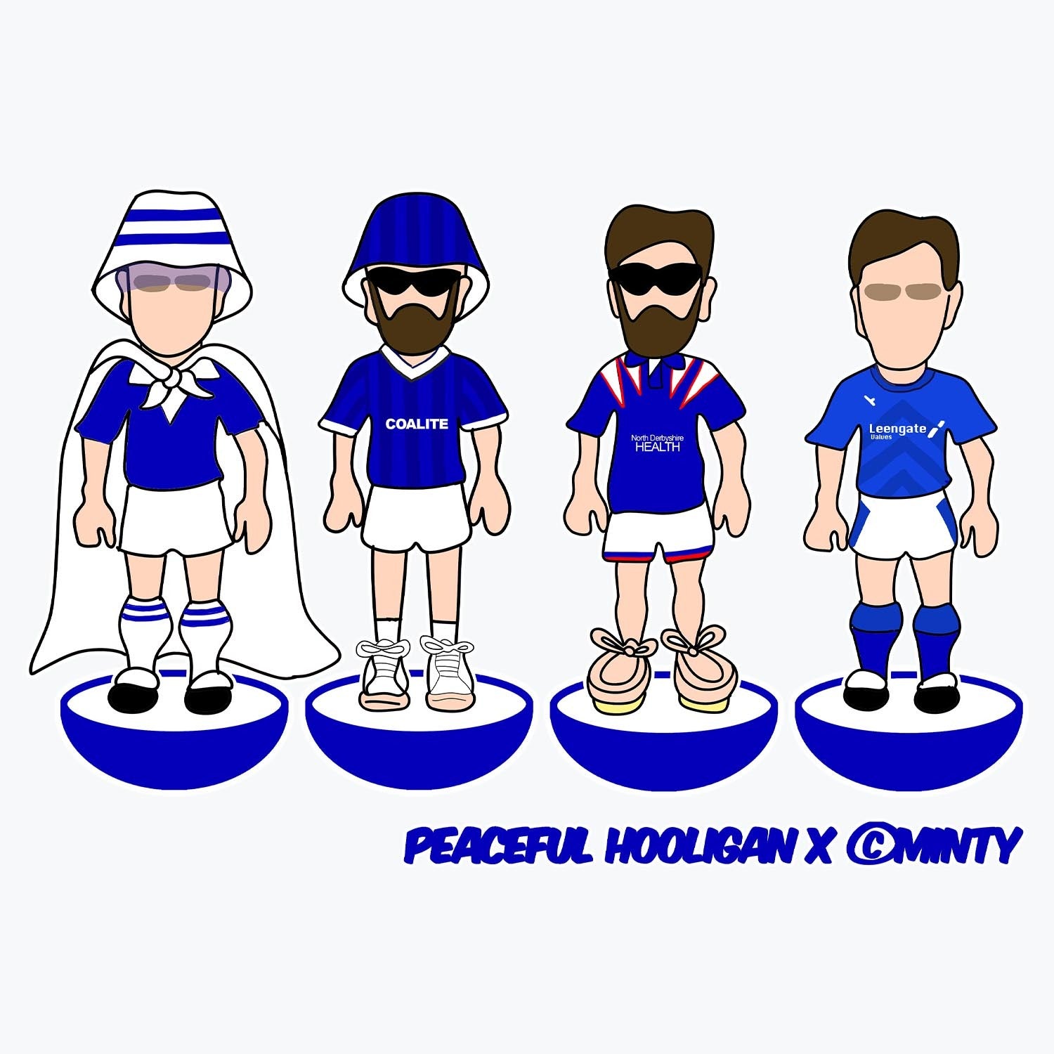 Chesterfield Subbuteo Mug White