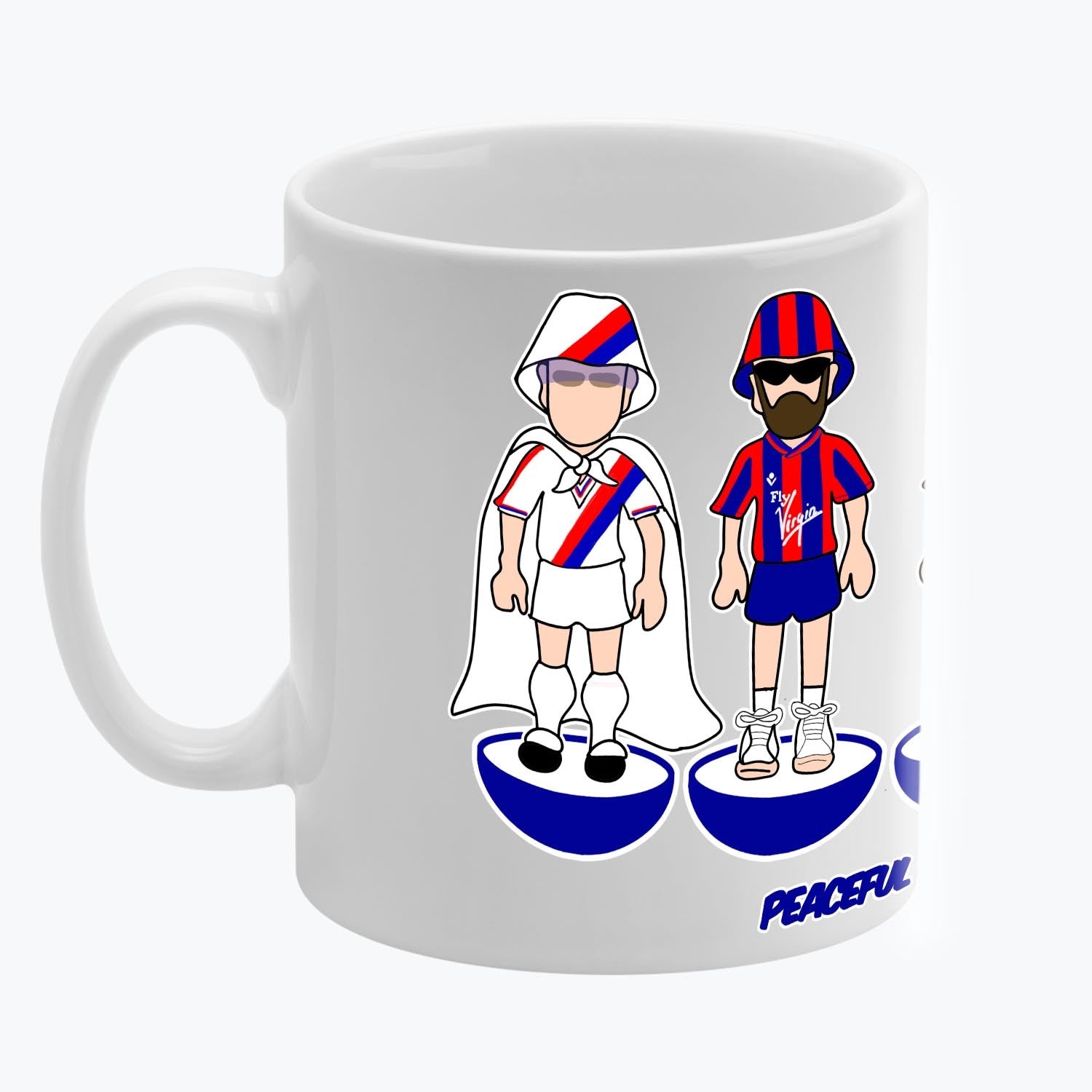 The Eagles Subbuteo Mug White