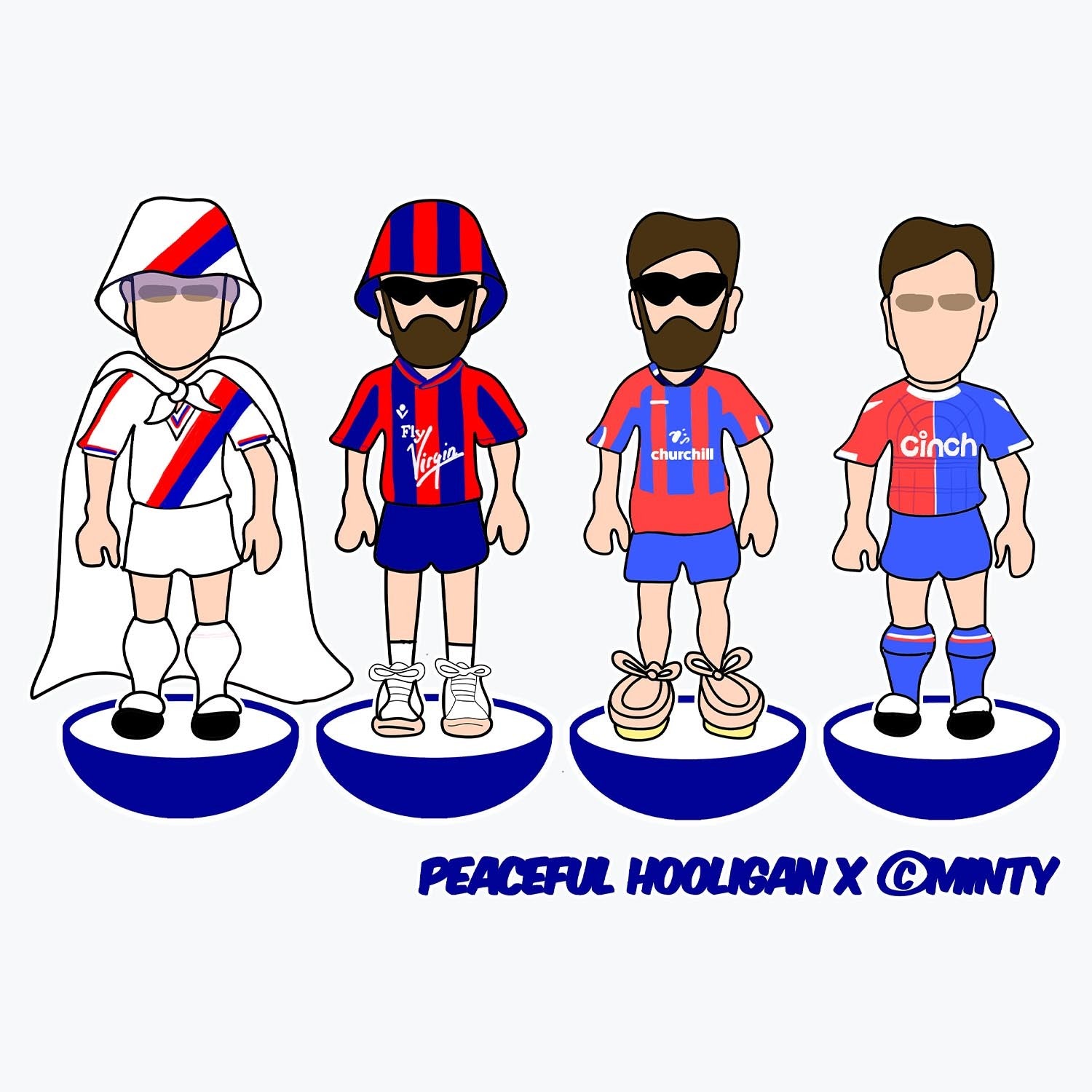 The Eagles Subbuteo Mug White