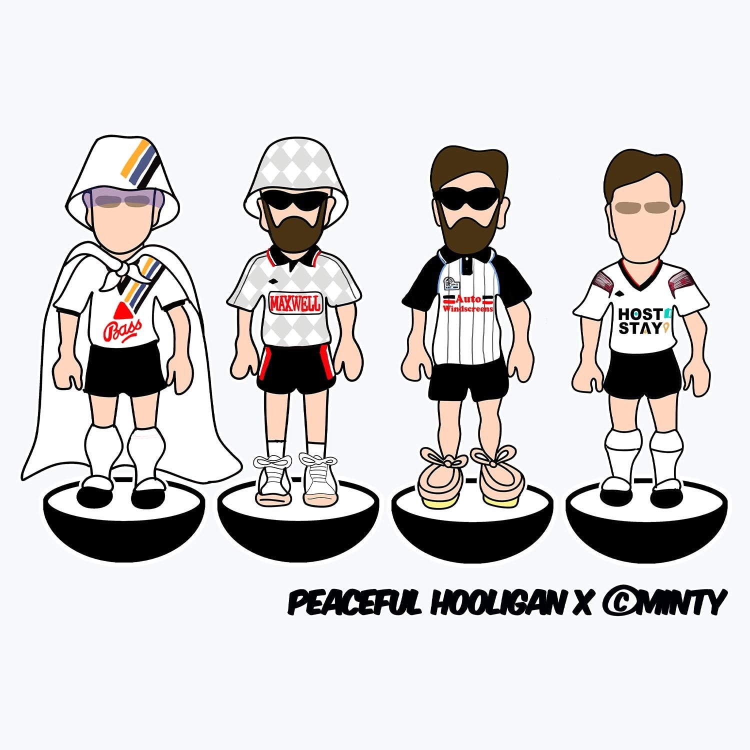 Derby Subbuteo Mug White