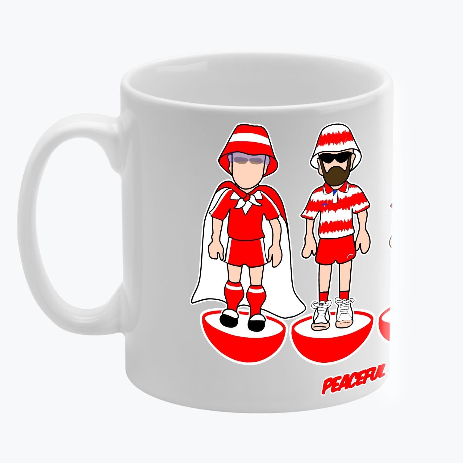 Doncaster Subbuteo Mug White