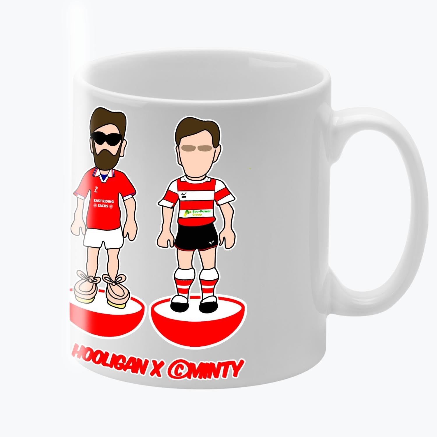 Doncaster Subbuteo Mug White