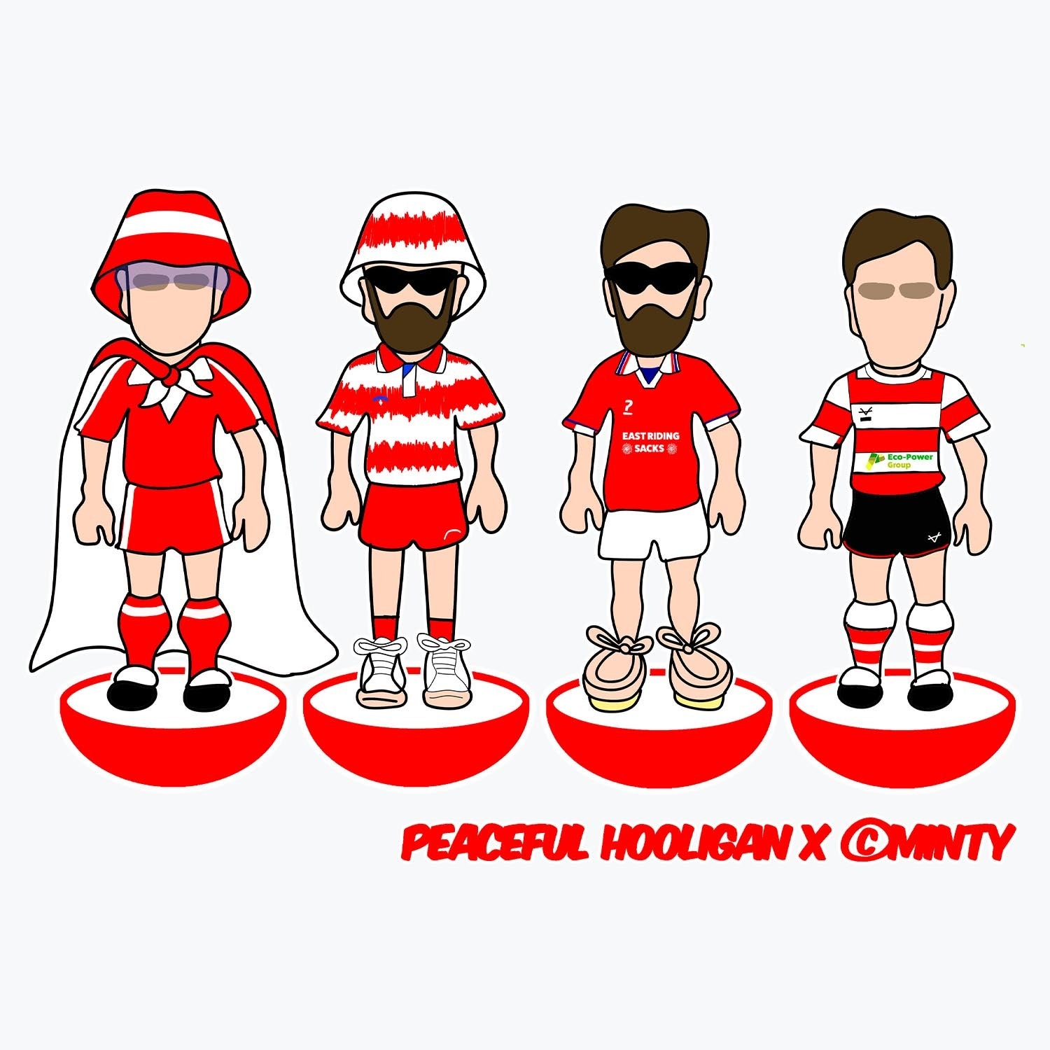 Doncaster Subbuteo Mug White