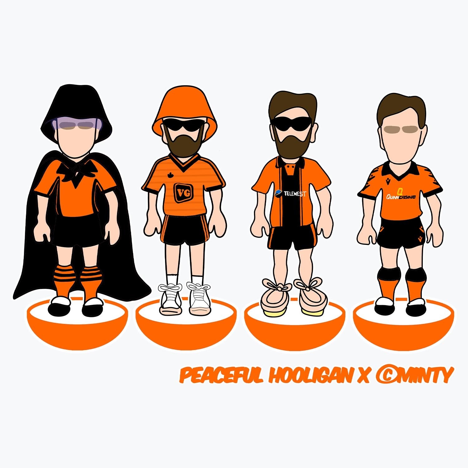 Dundee UTD Subbuteo Mug White