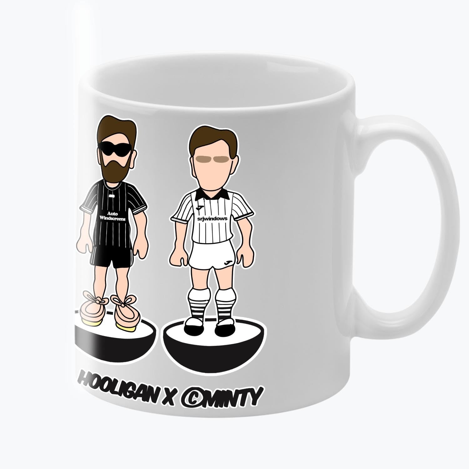 Dunfermline Athletic Subbuteo Mug White