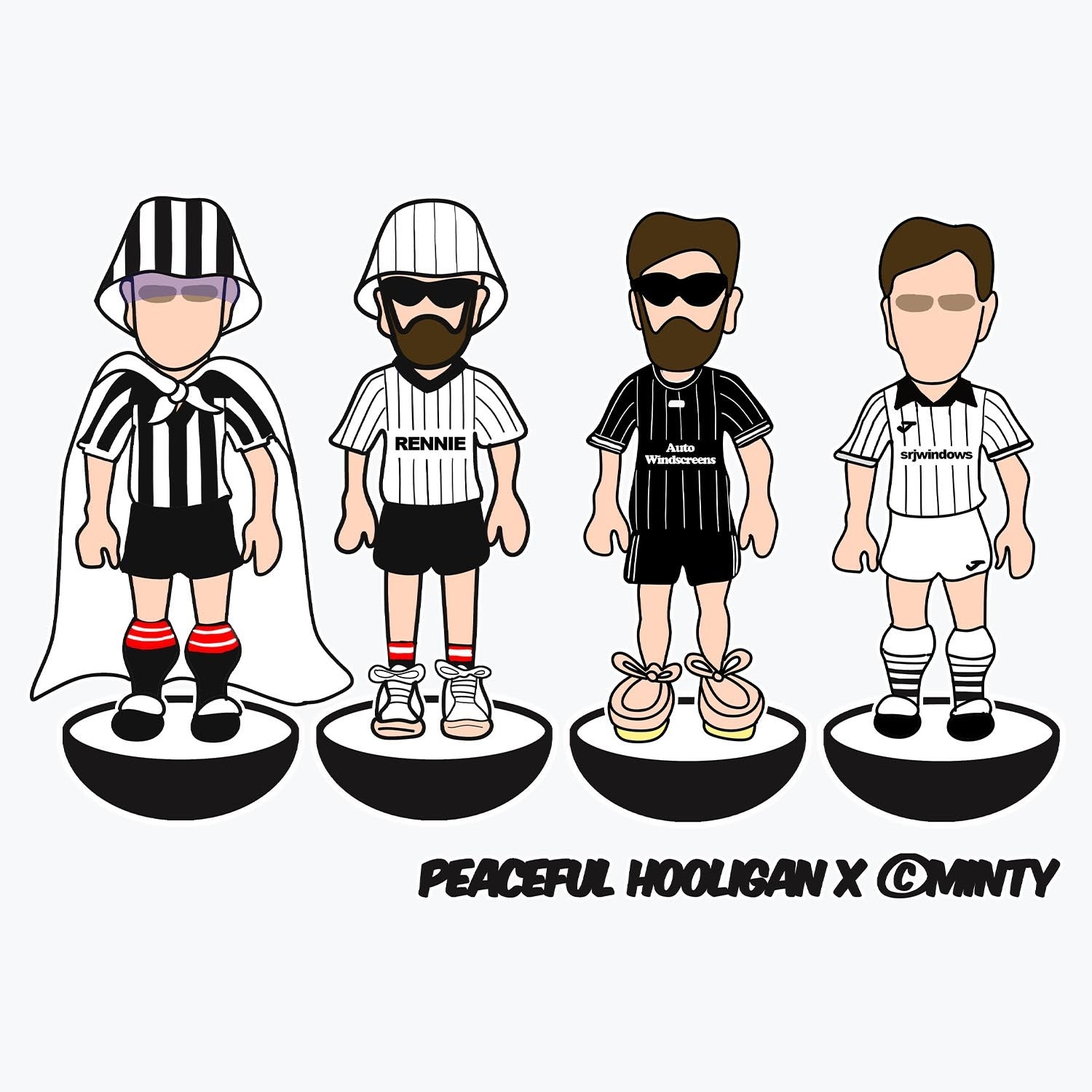 Dunfermline Athletic Subbuteo Mug White