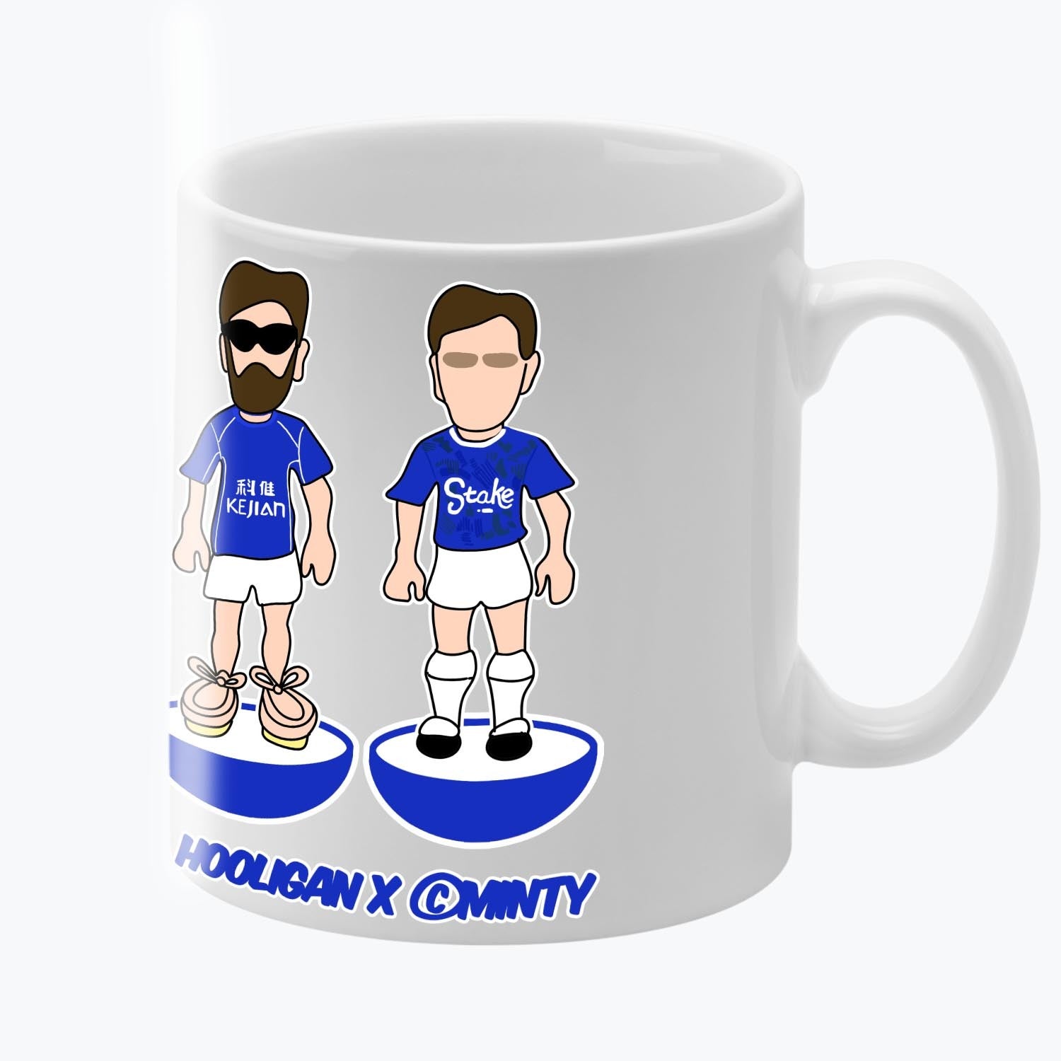 Goodison Subbuteo Mug White