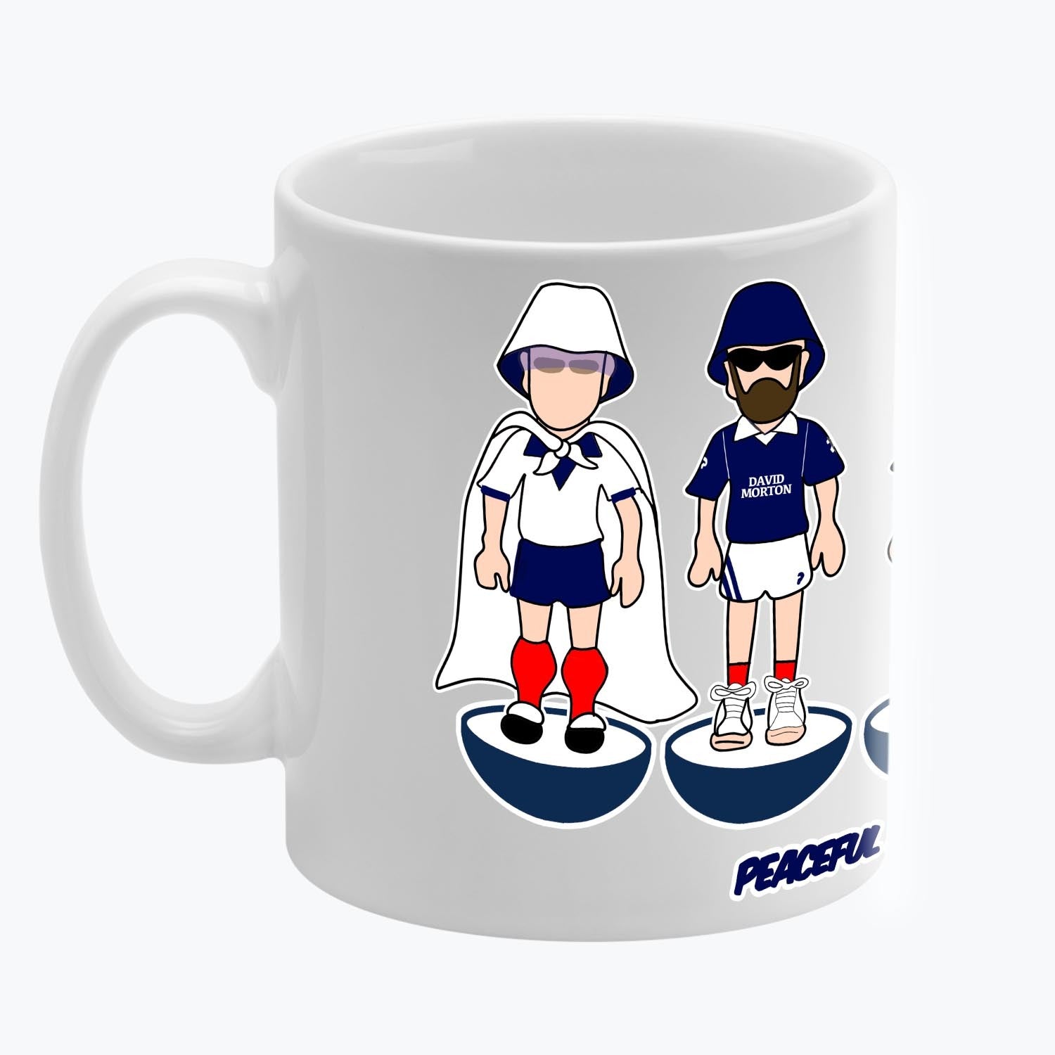 Falkirk FC Subbuteo Mug White