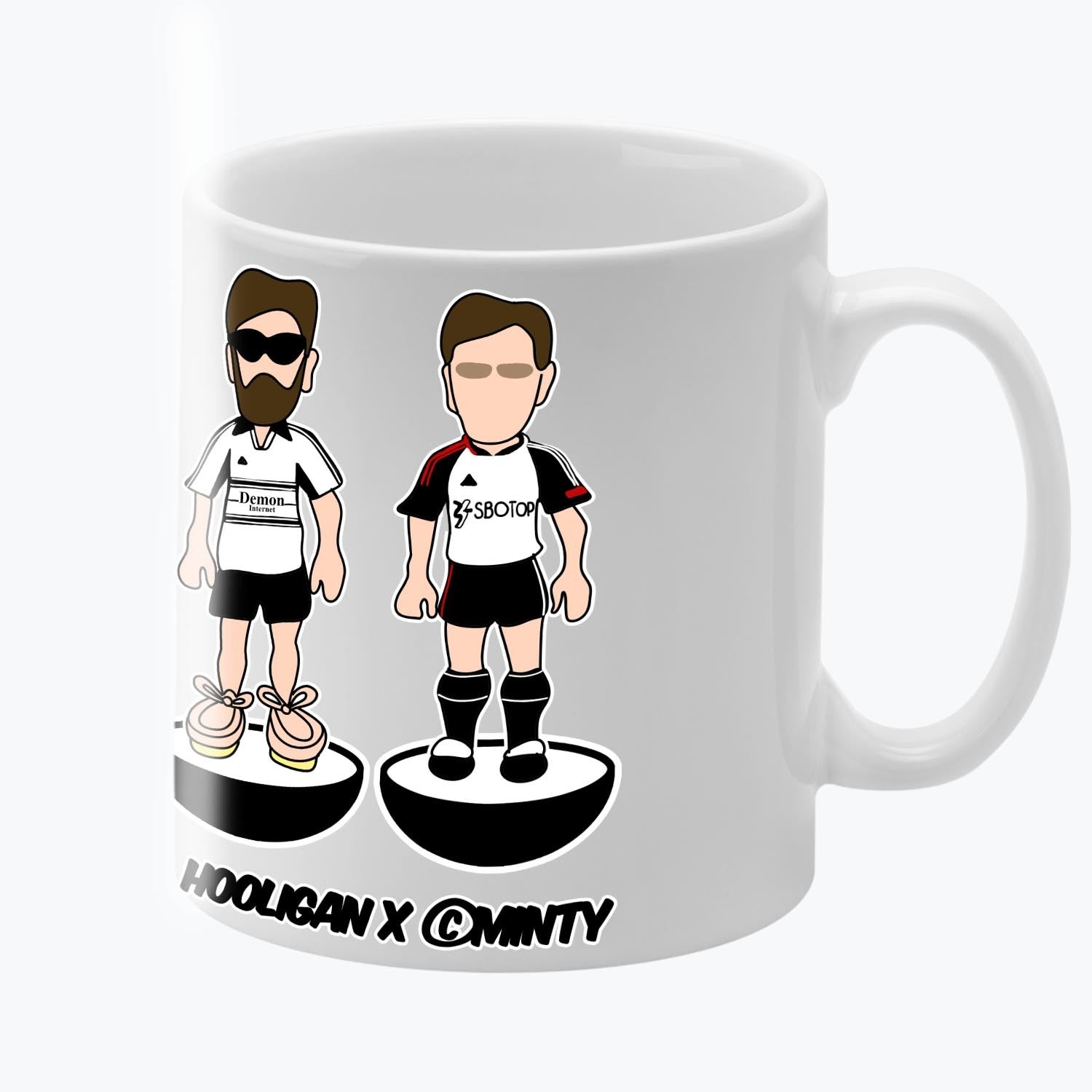 The Whites Subbuteo Mug White