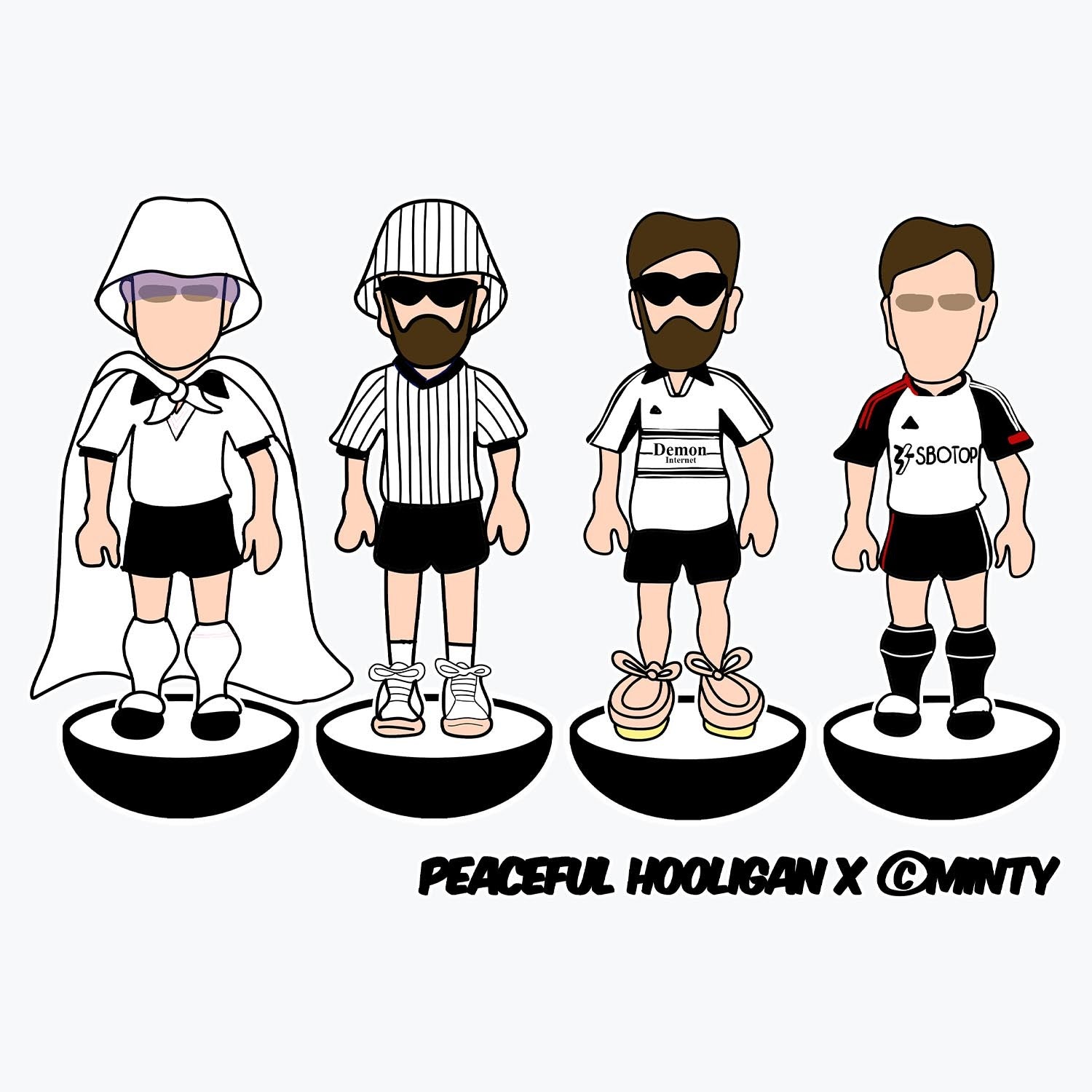 The Whites Subbuteo Mug White