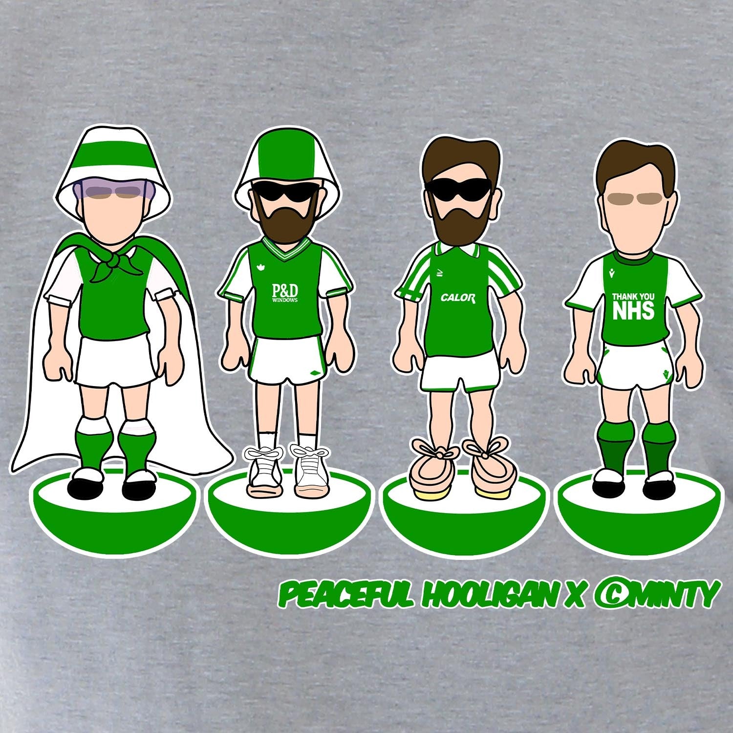 PODSUBBUTEOHIBERNIANATHLOTHHODMGRYBUND_Marl_Grey_Hibernian_FC_Subbuteo_2
