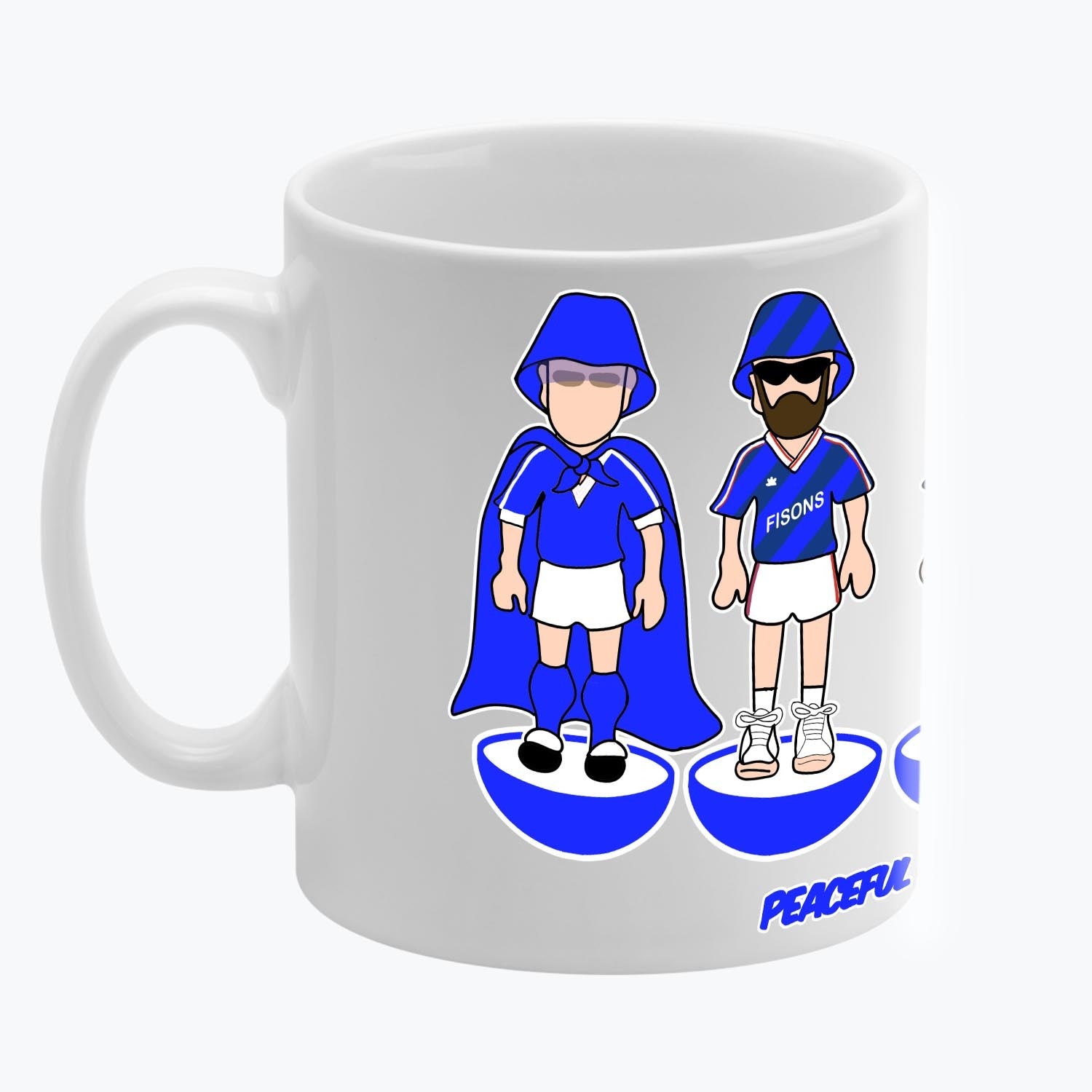 Ipswich Subbuteo Mug White