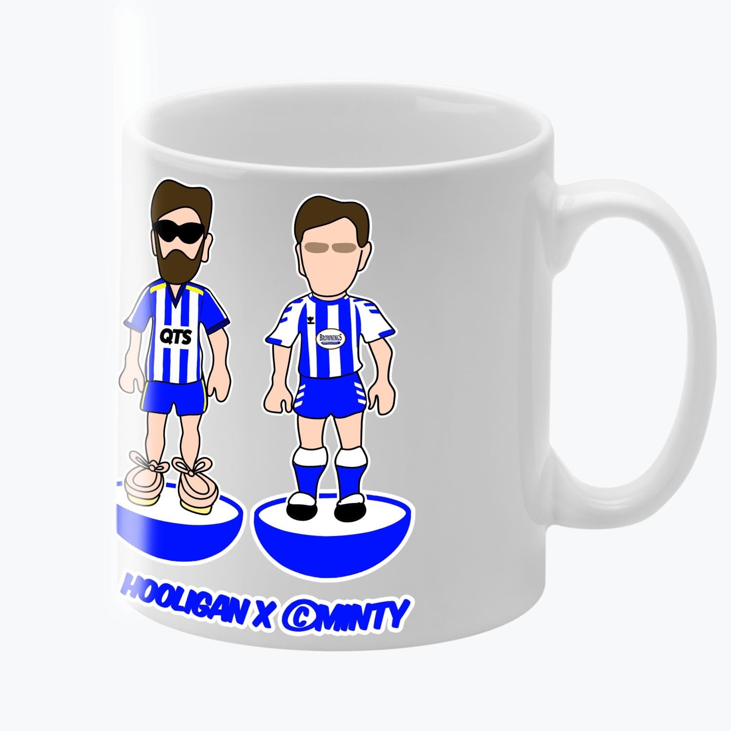 Kilmarnock FC Subbuteo Mug White