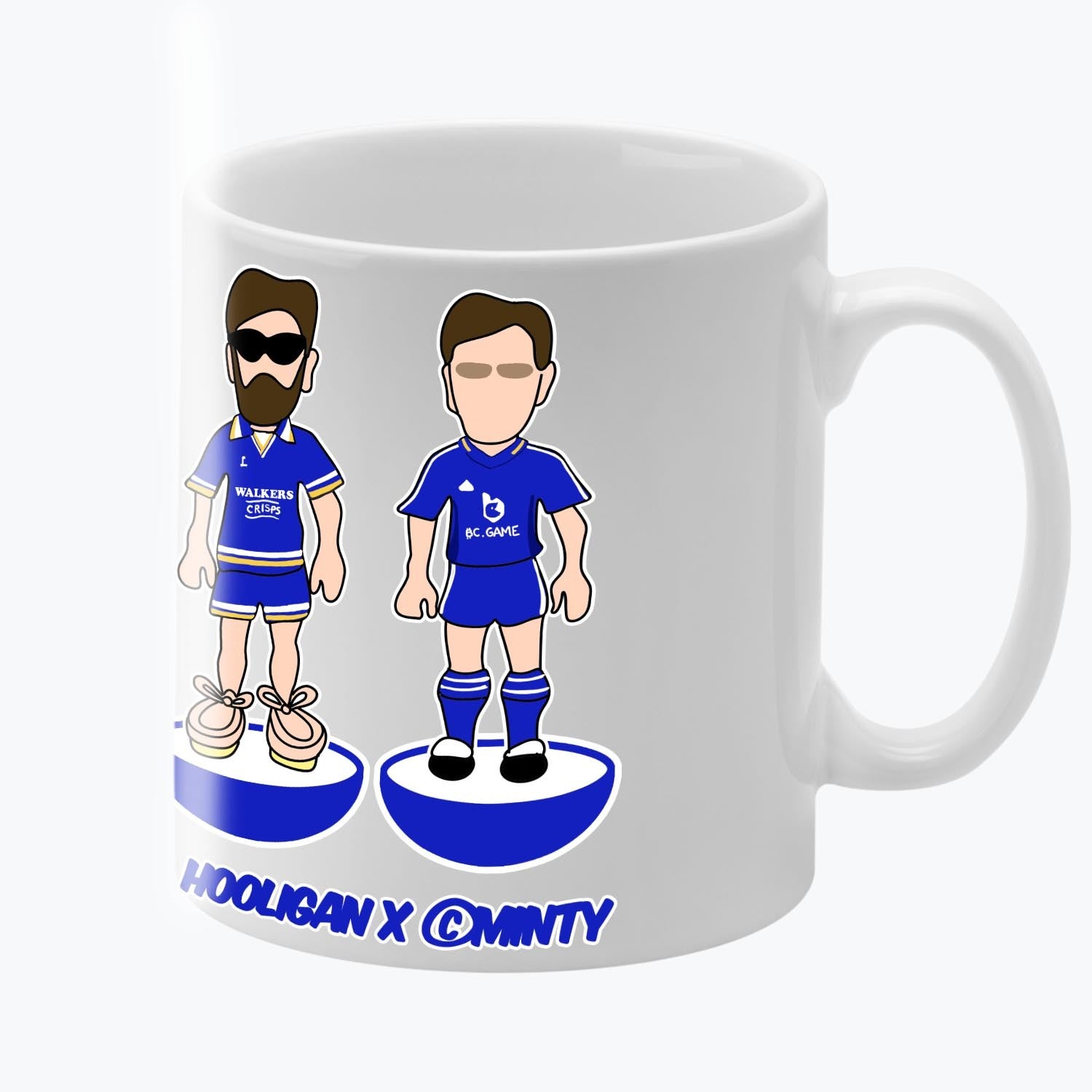 Leicester City Subbuteo Mug White