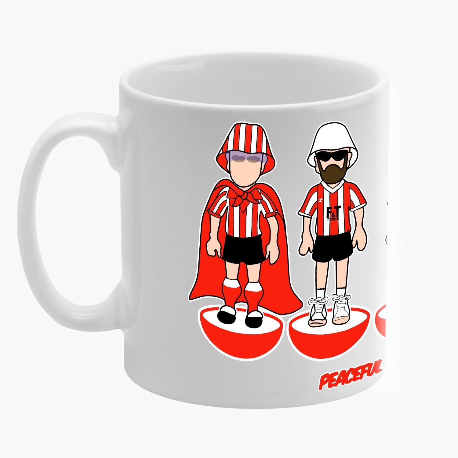 Lincoln City Subbuteo Mug White