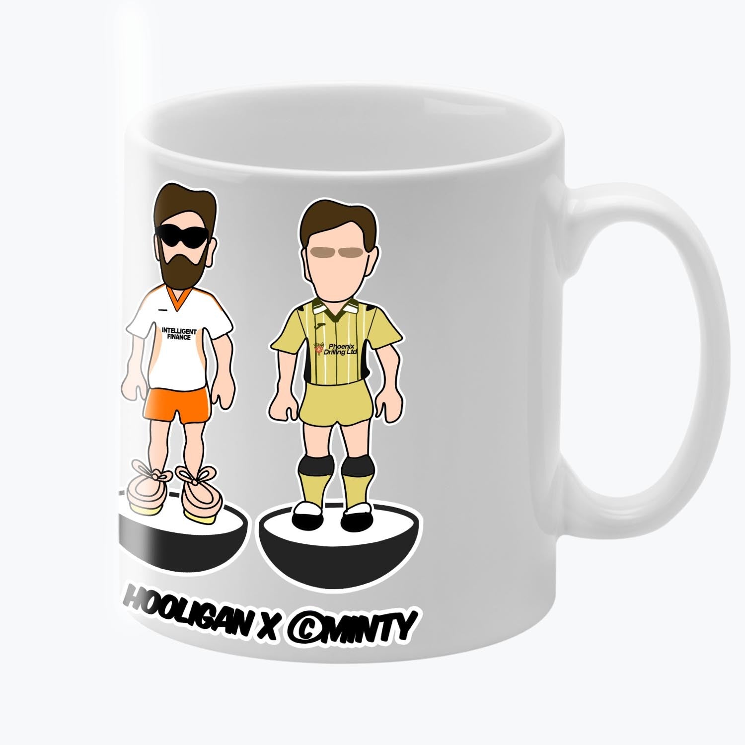 Livingston FC Subbuteo Mug White