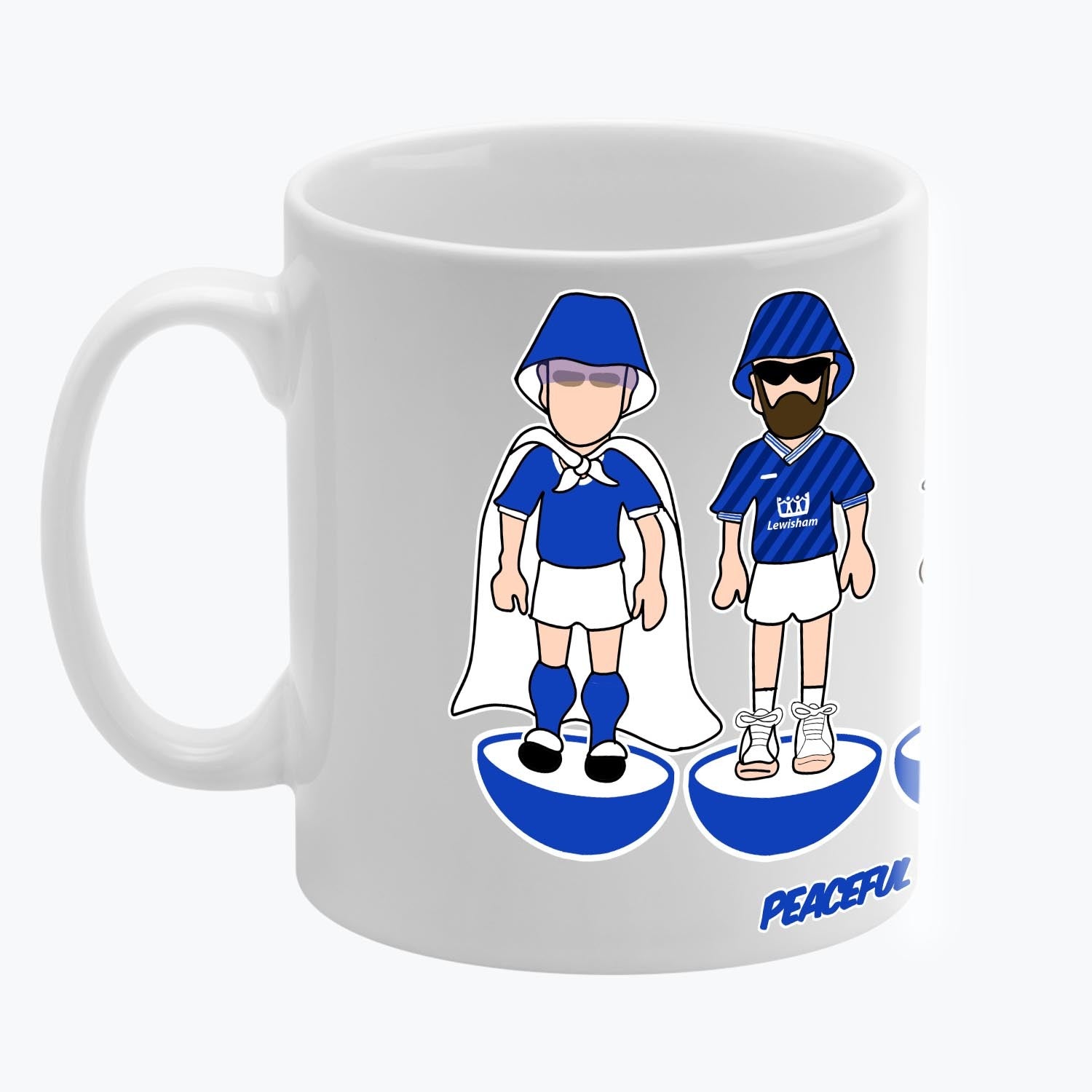 The Den Subbuteo Mug White